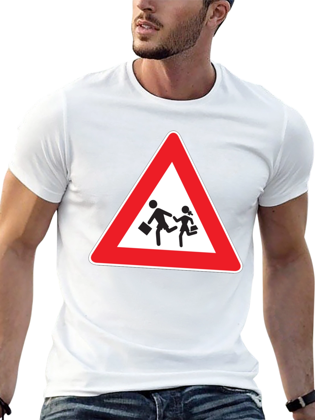 School Zone T-Shirt - Black Cotton Tee