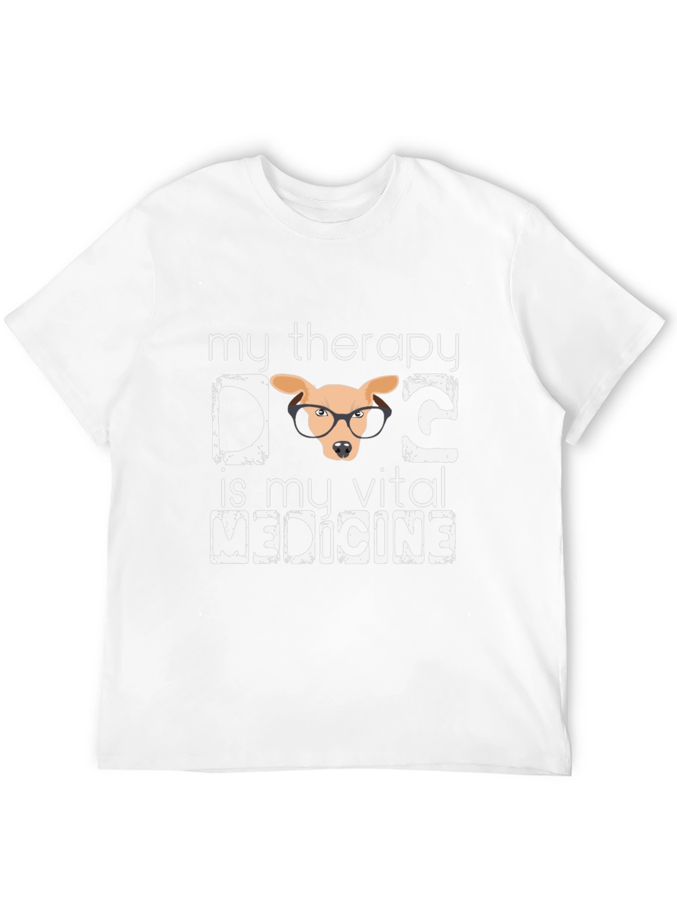 My Therapy Dog Vital Medicine Graphic Tee
