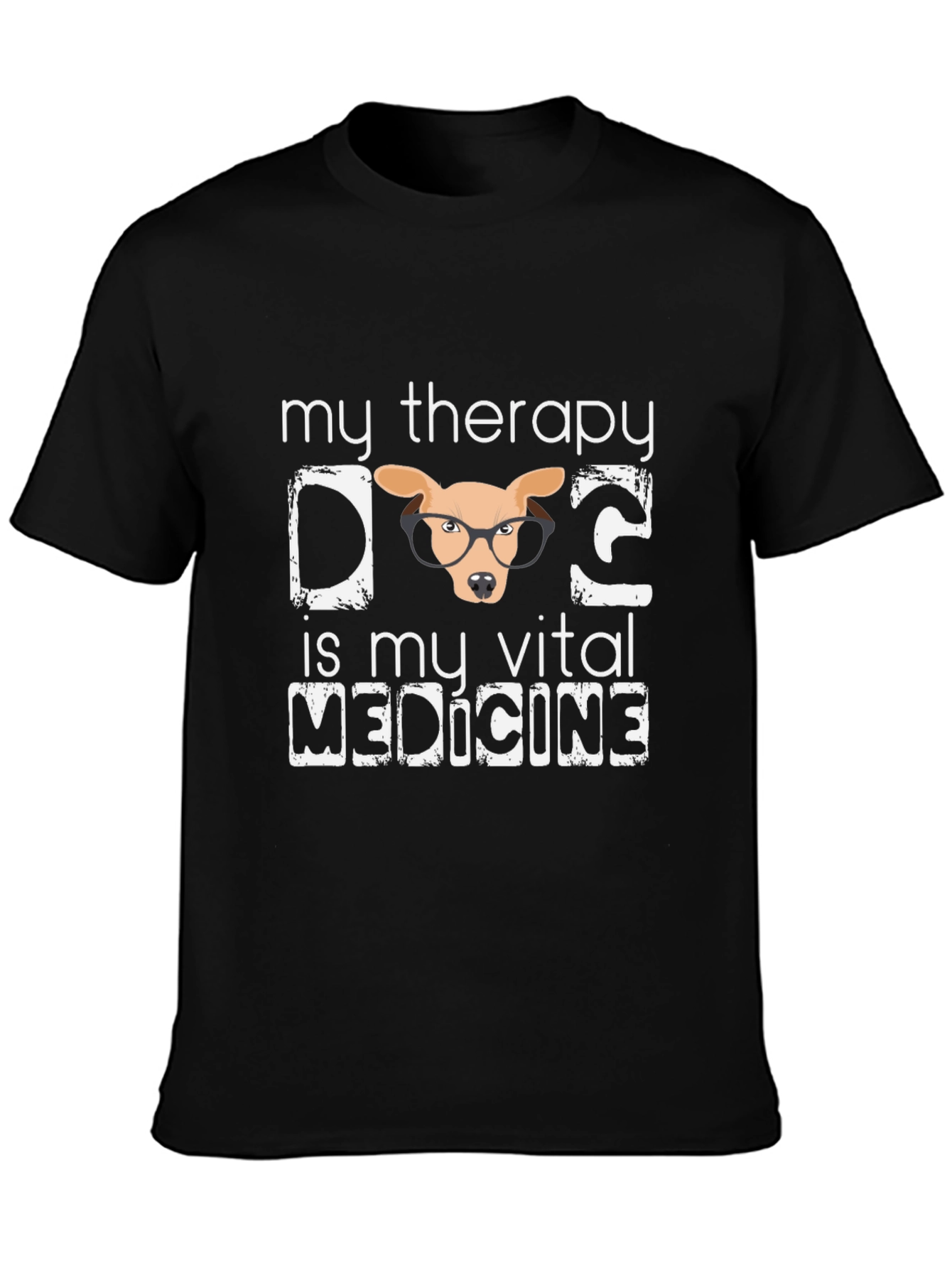 My Therapy Dog Vital Medicine Graphic Tee