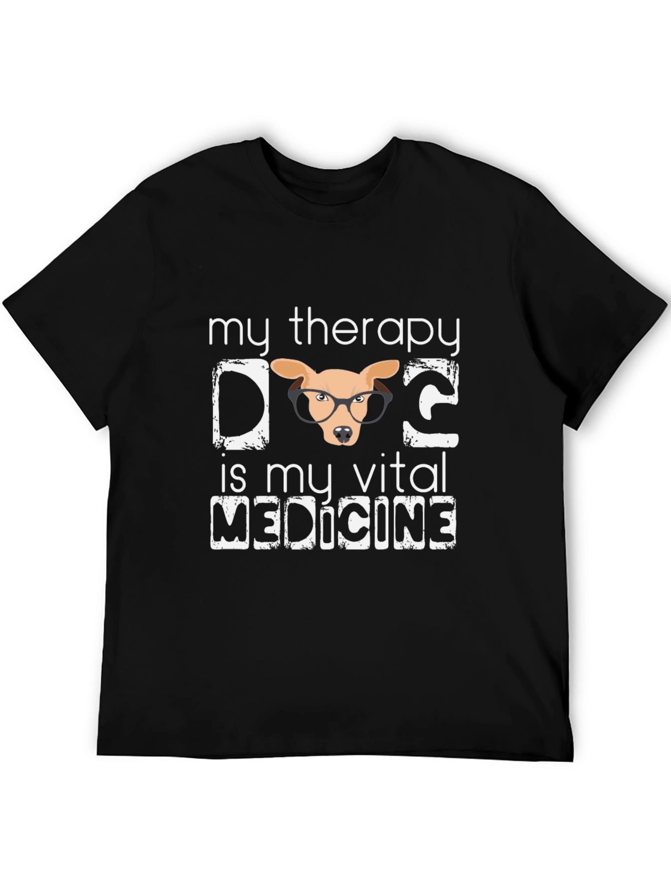 My Therapy Dog Vital Medicine Graphic Tee