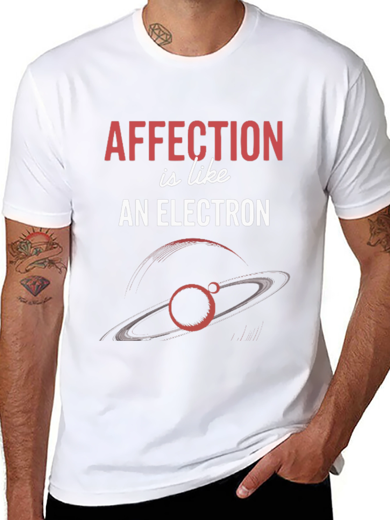Affection is Like an Electron Graphic T-Shirt