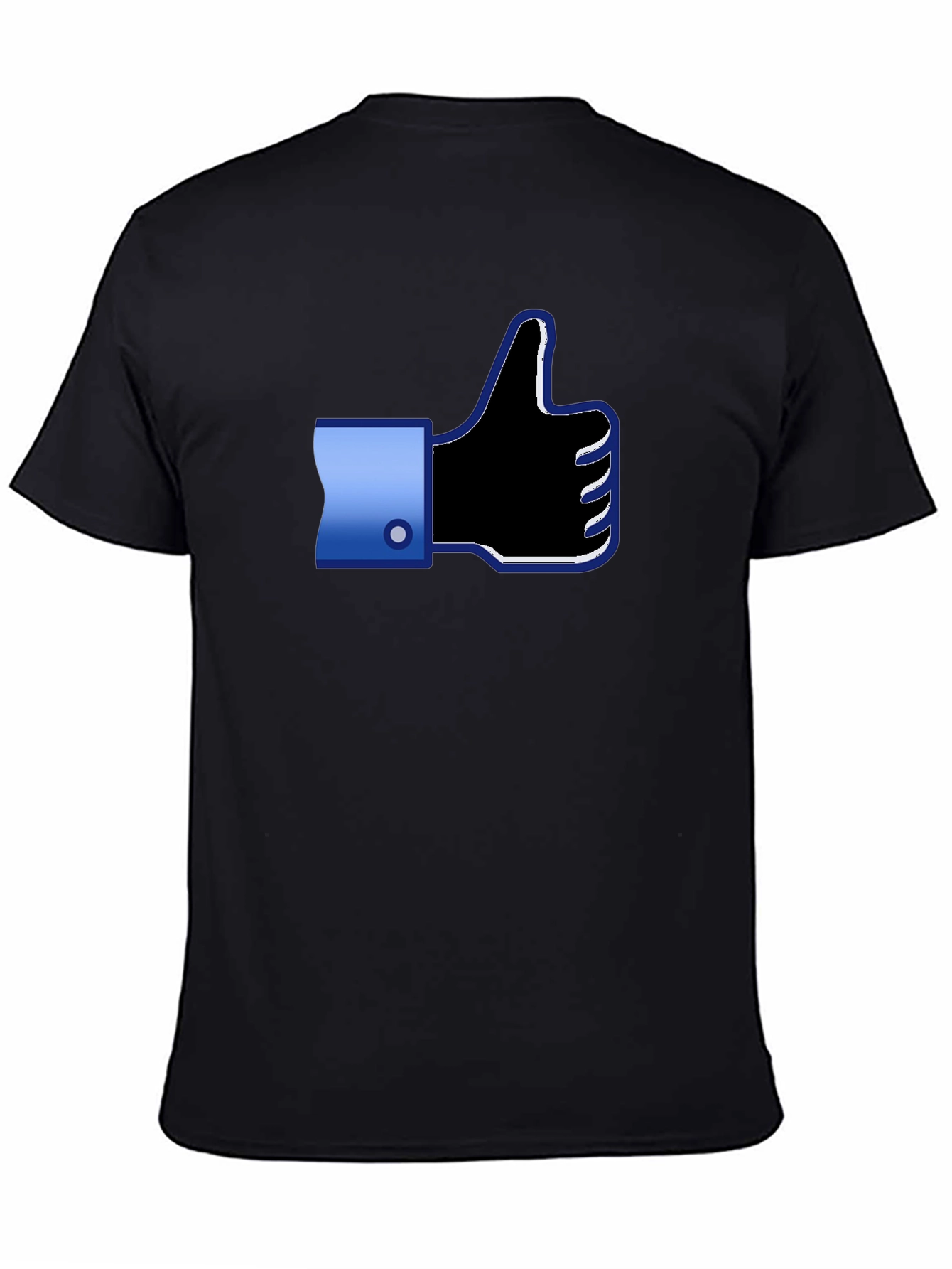 Thumbs Up Graphic Black T-Shirt