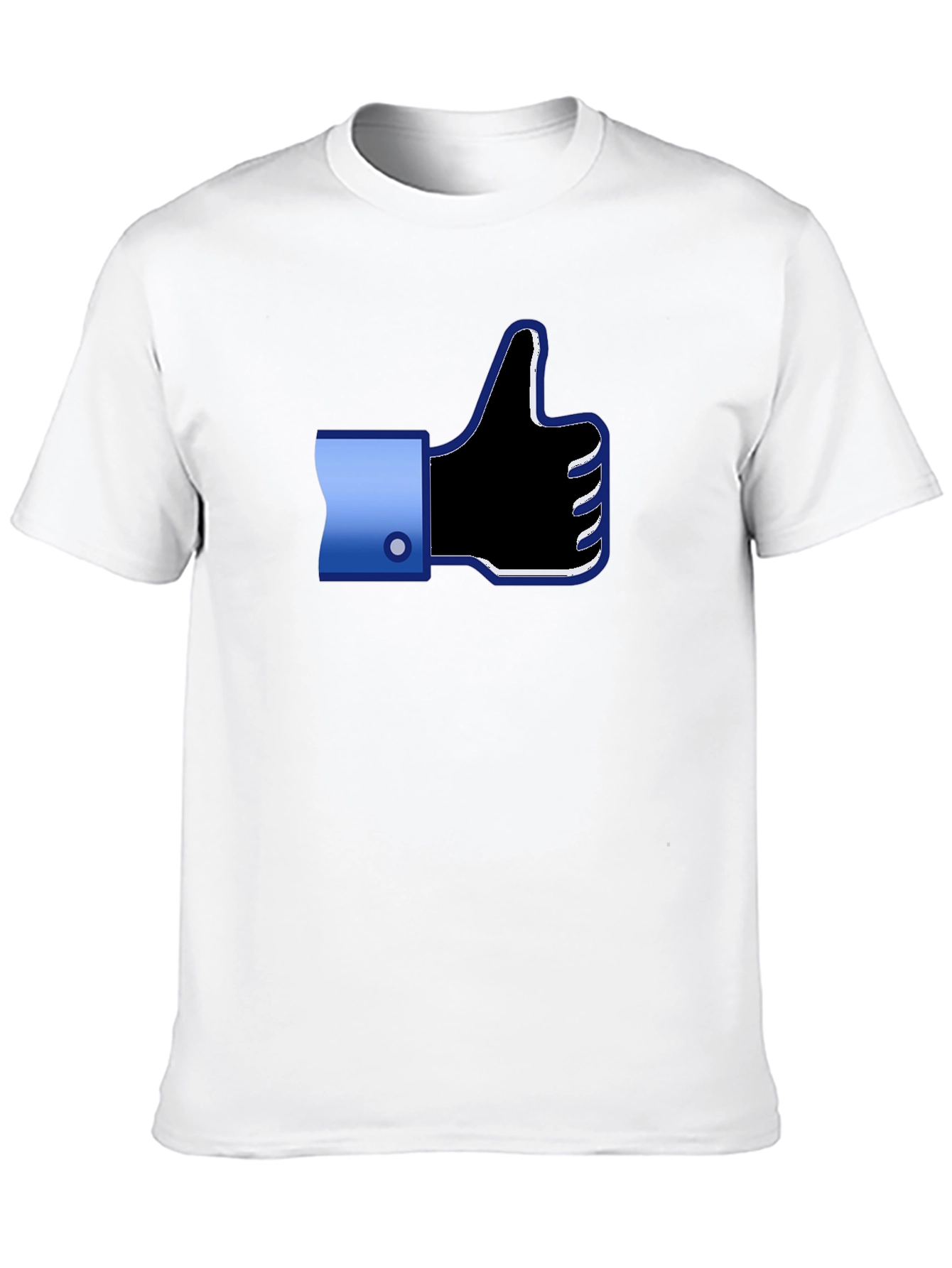 Thumbs Up Graphic Black T-Shirt
