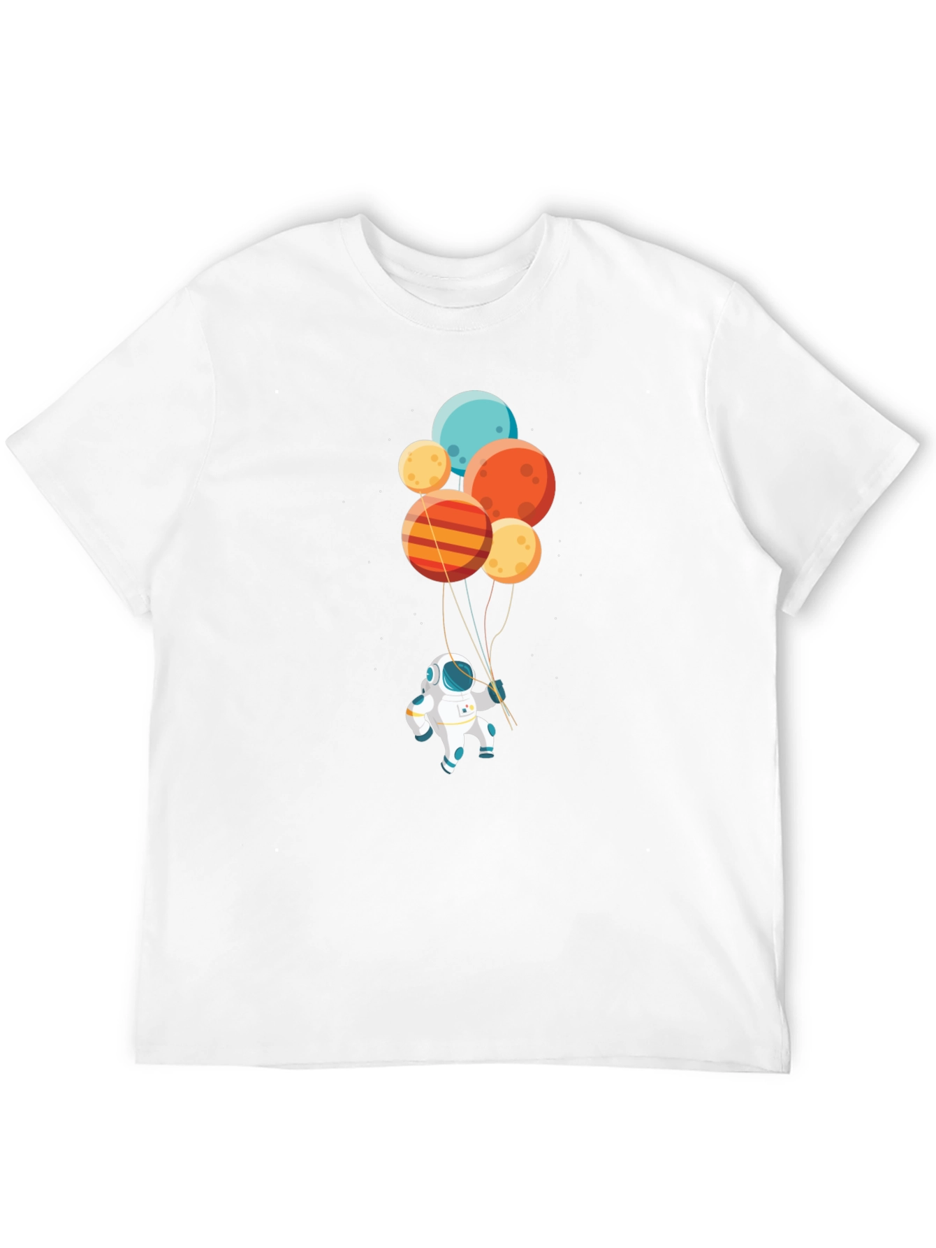 Astronaut Balloons Graphic Tee - Unisex