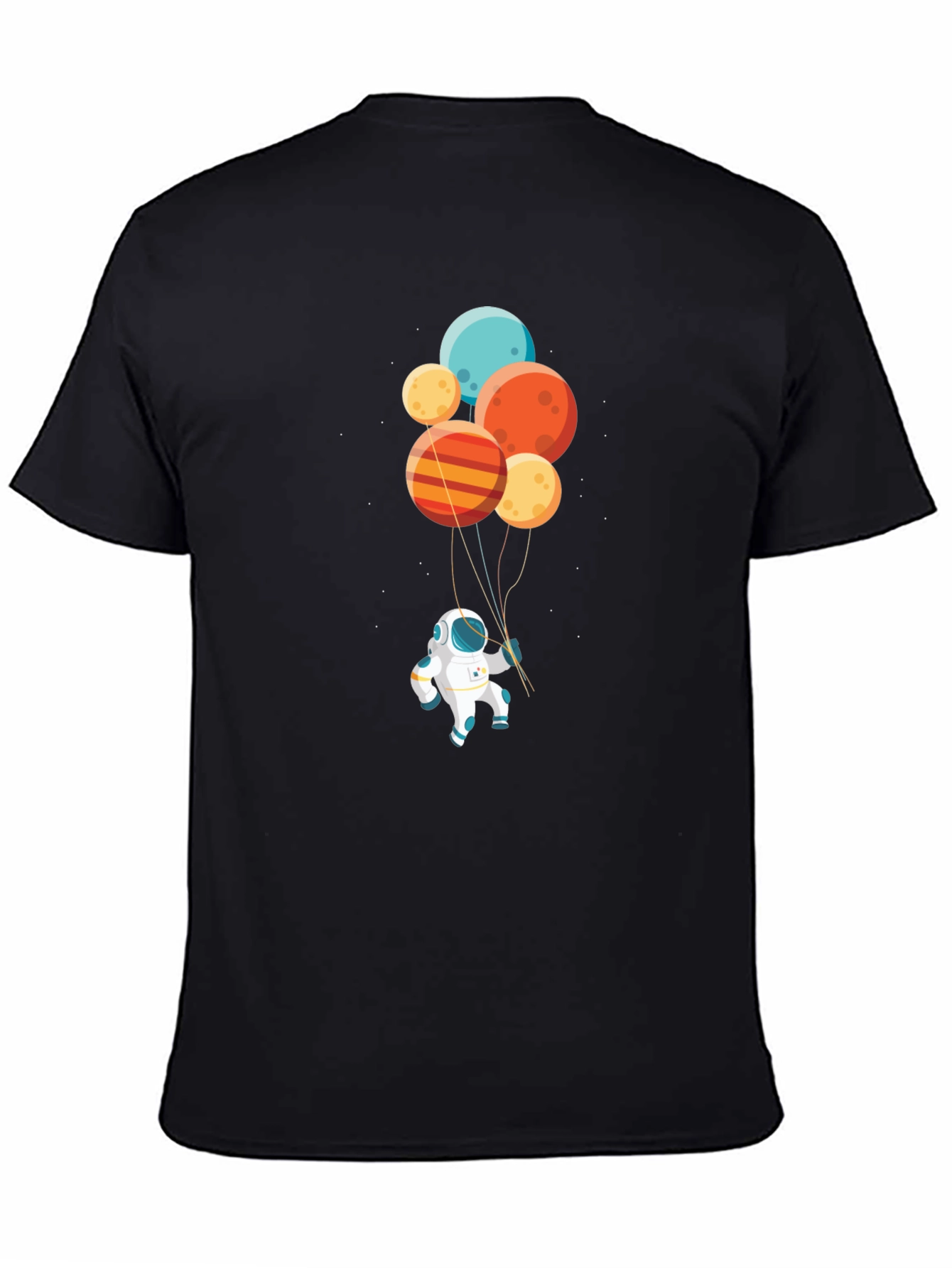 Astronaut Balloons Graphic Tee - Unisex