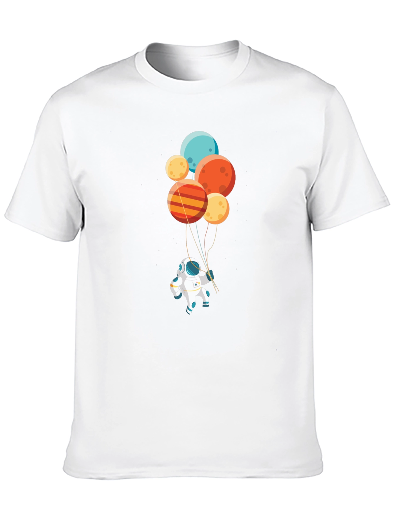 Astronaut Balloons Graphic Tee - Unisex