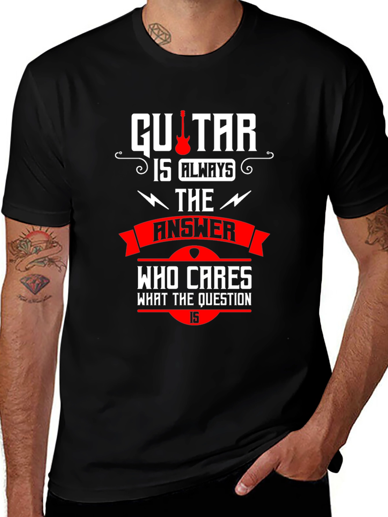 Guitar is Always the Answer T-Shirt