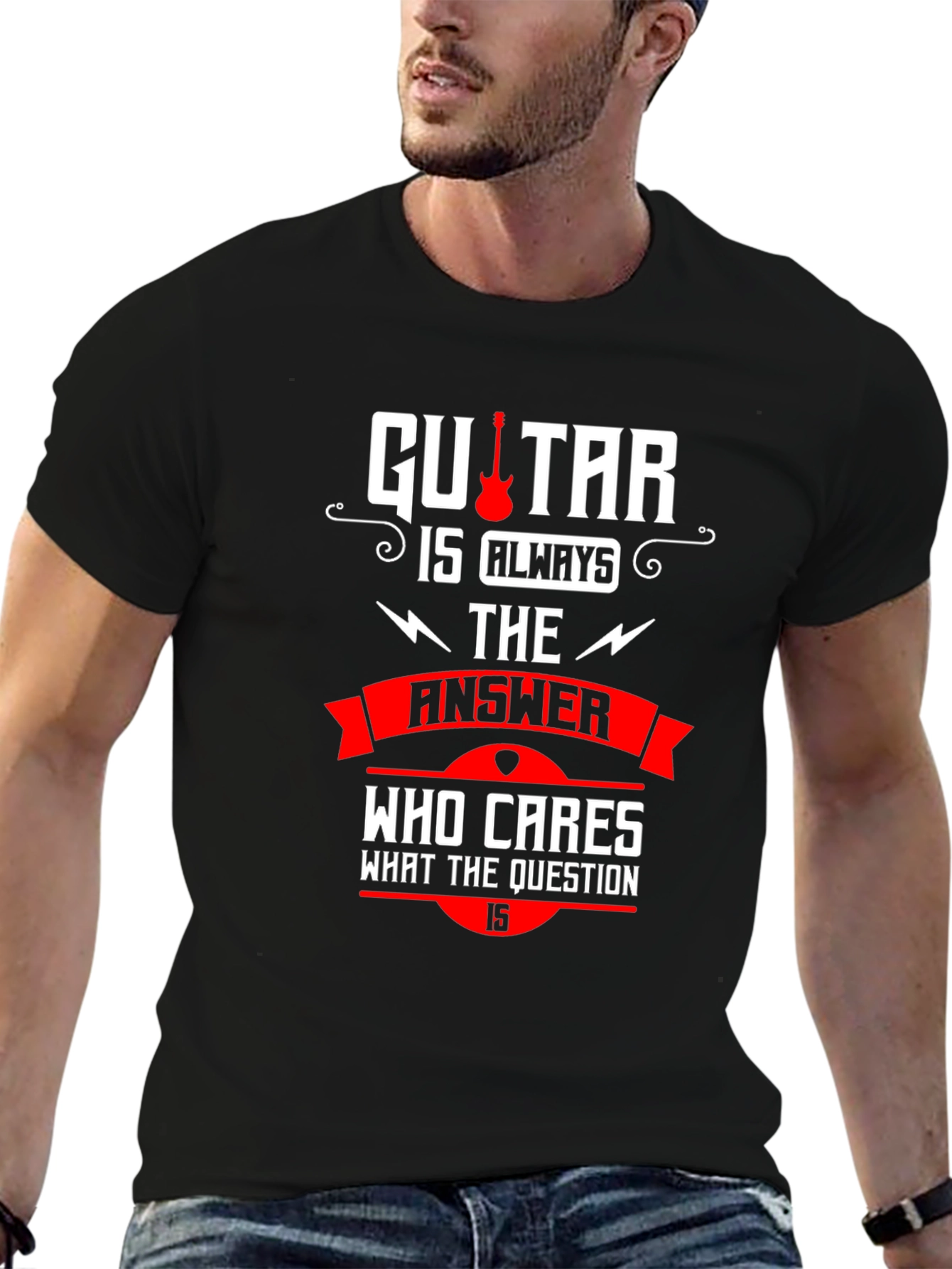 Guitar is Always the Answer T-Shirt