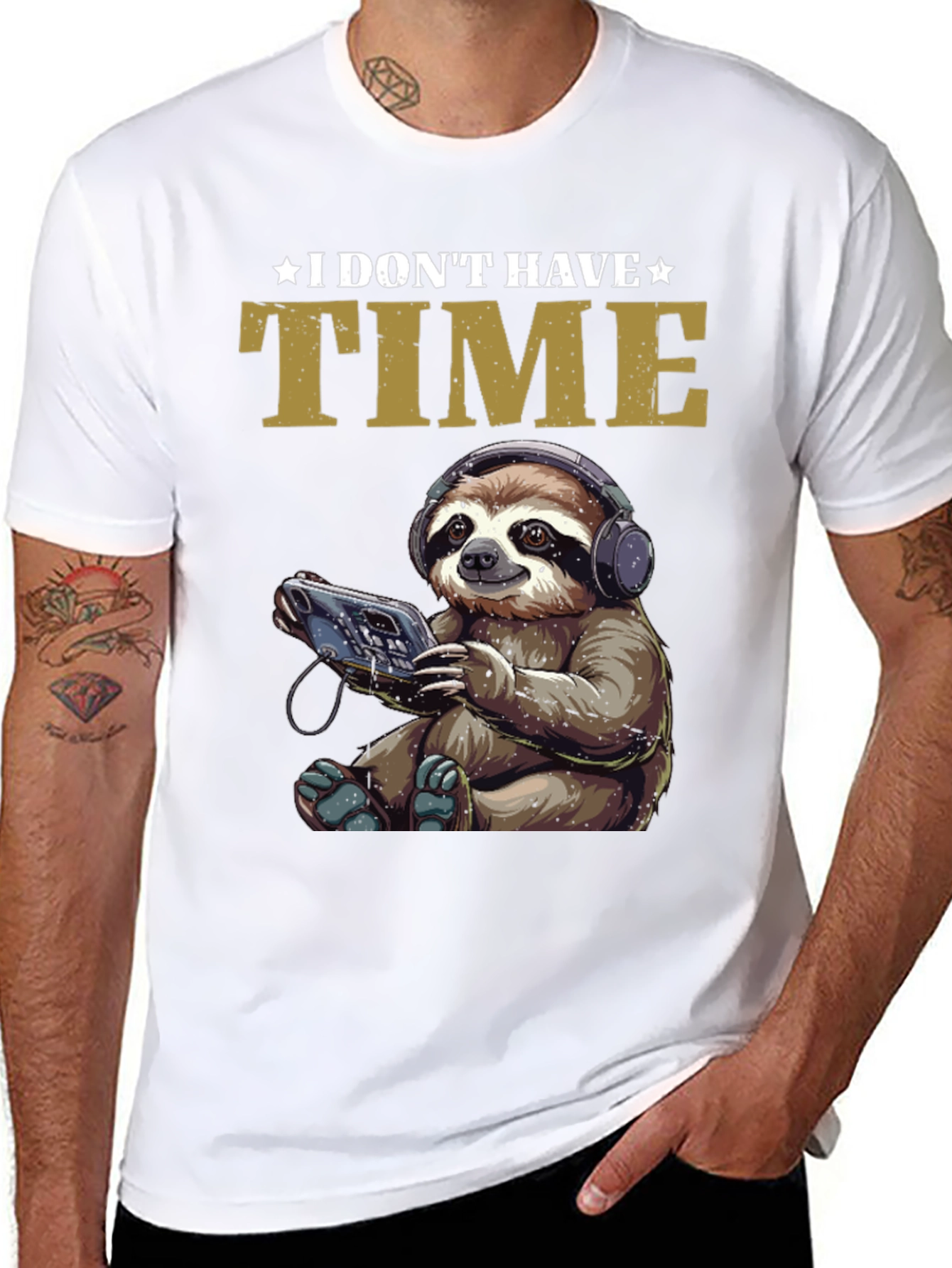 I Dont Have Time Sloth T-Shirt