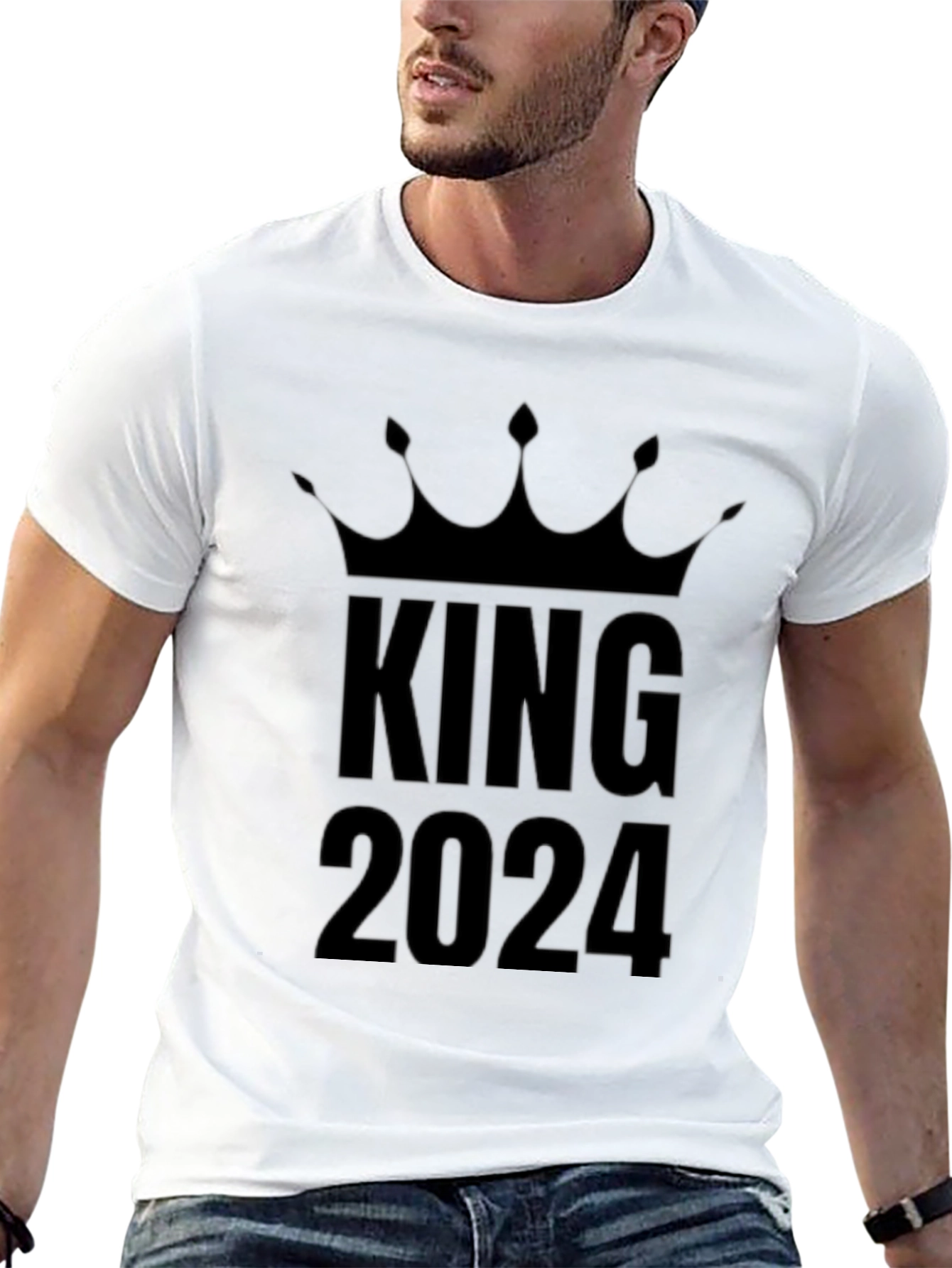 King 2024 Graphic Tee - Black
