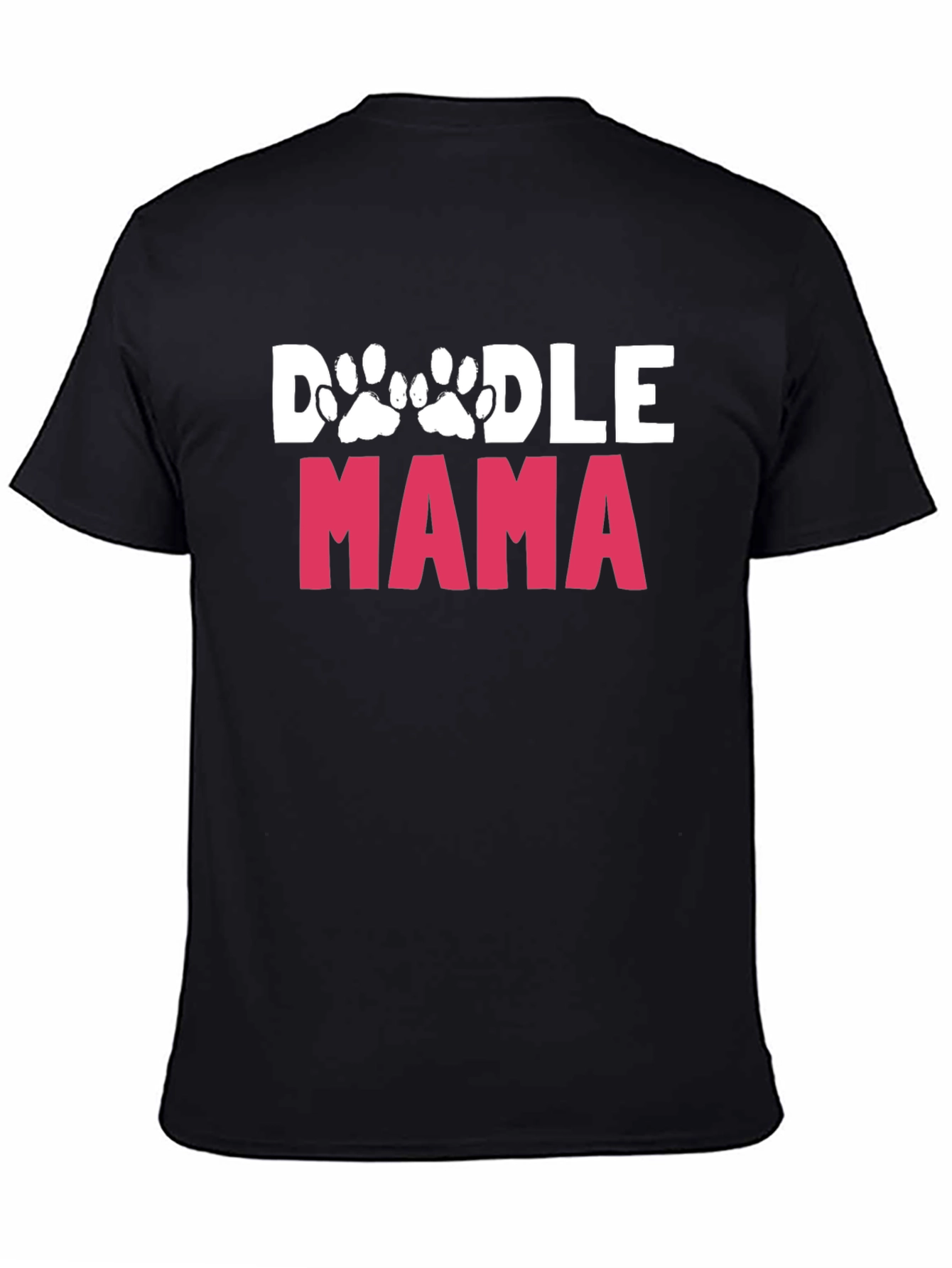 Doodle Mama Black T-Shirt