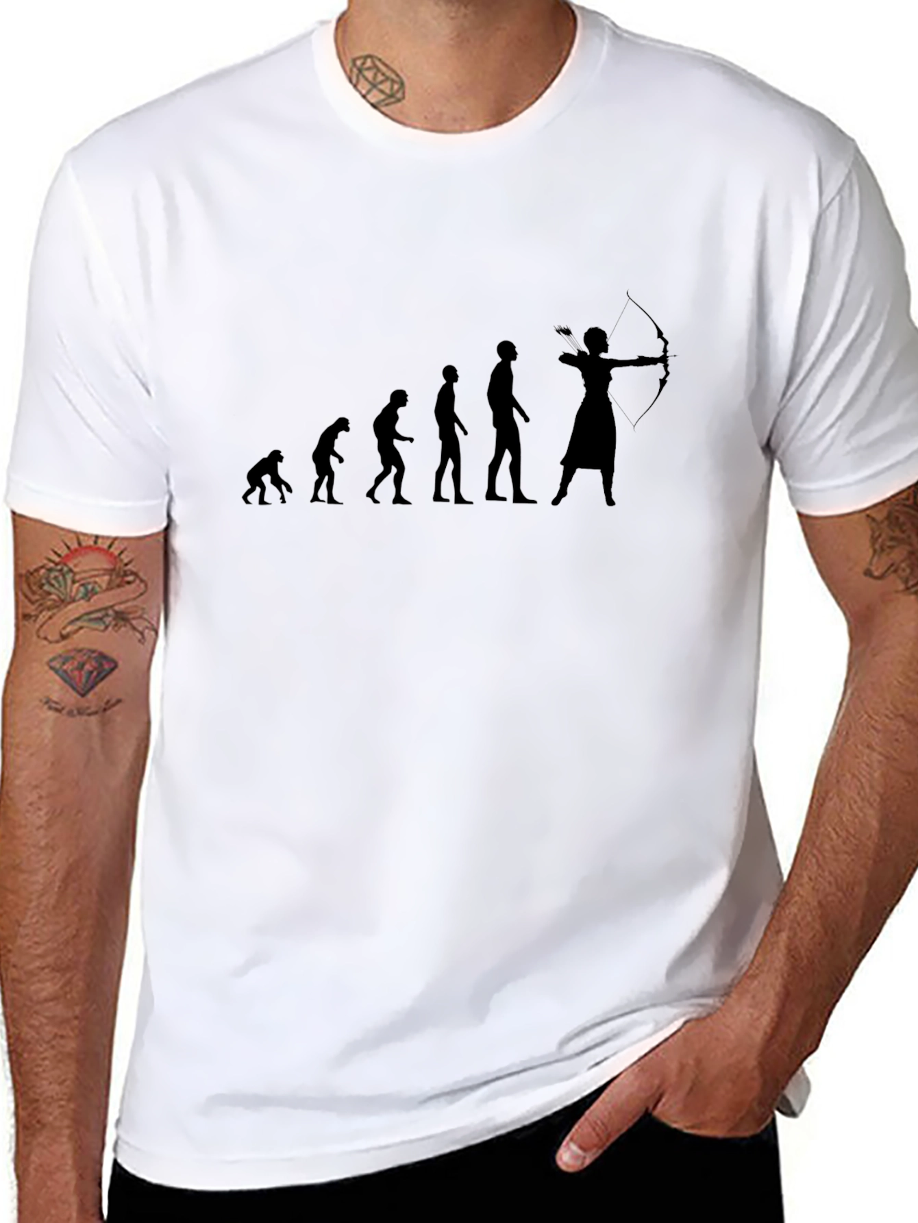 Archer Evolution Black T-Shirt