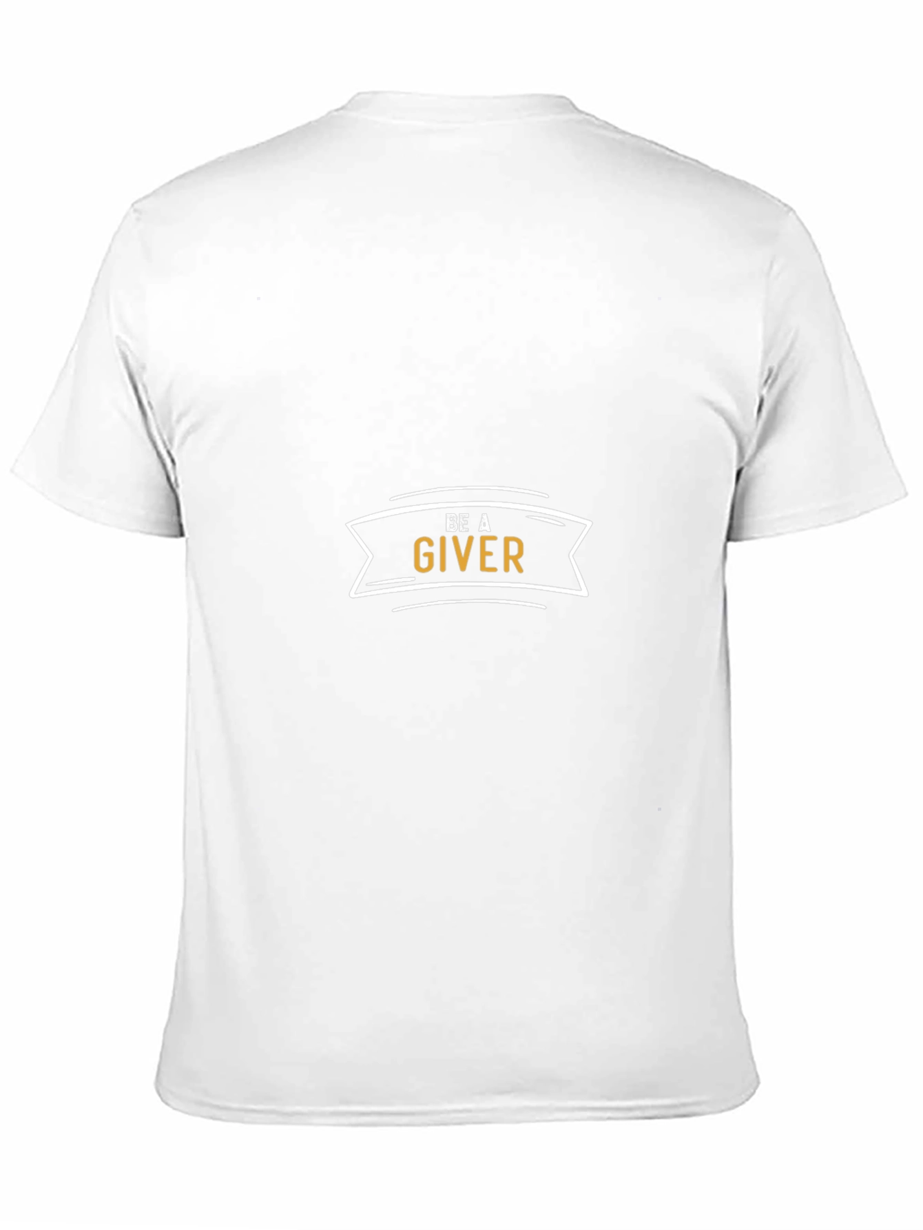 Be A Giver Black Tee Shirt