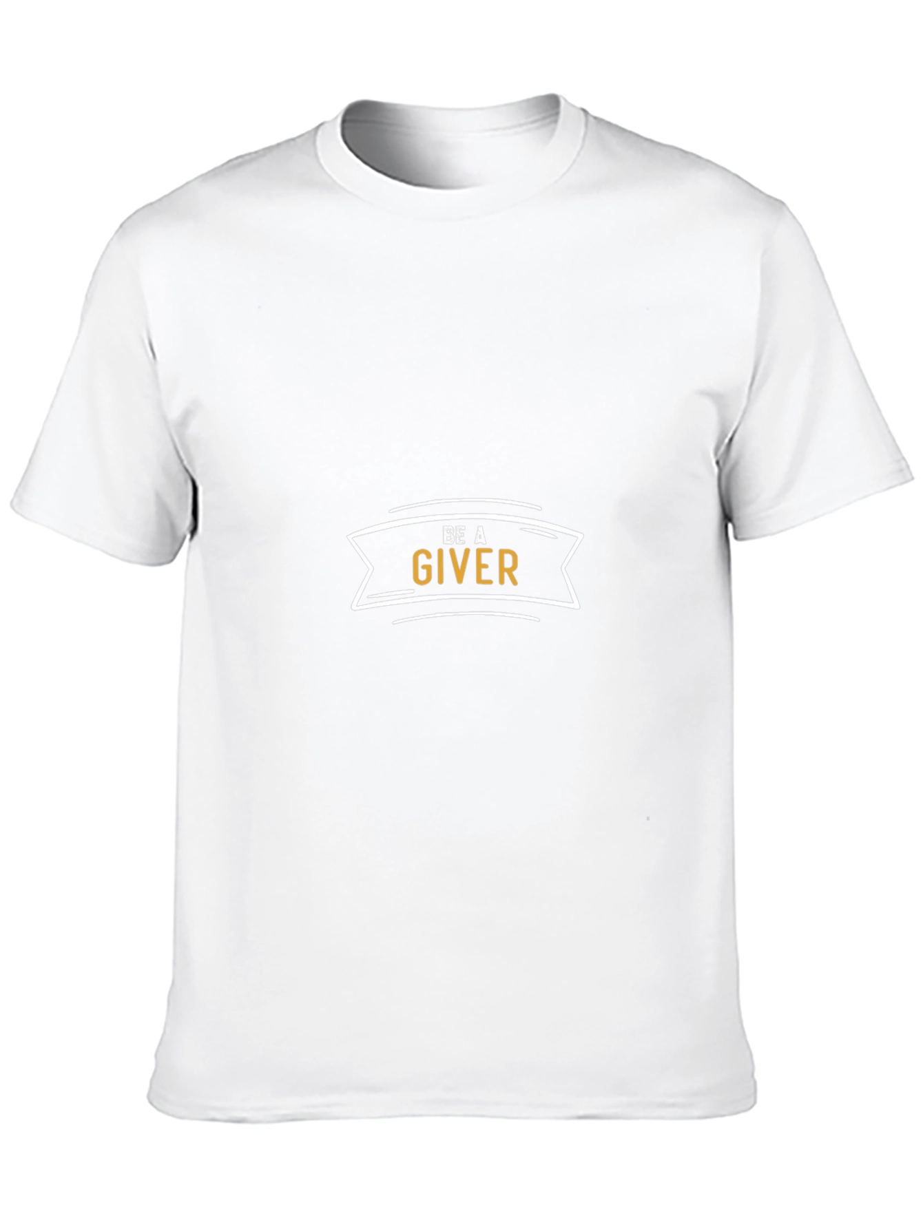 Be A Giver Black Tee Shirt