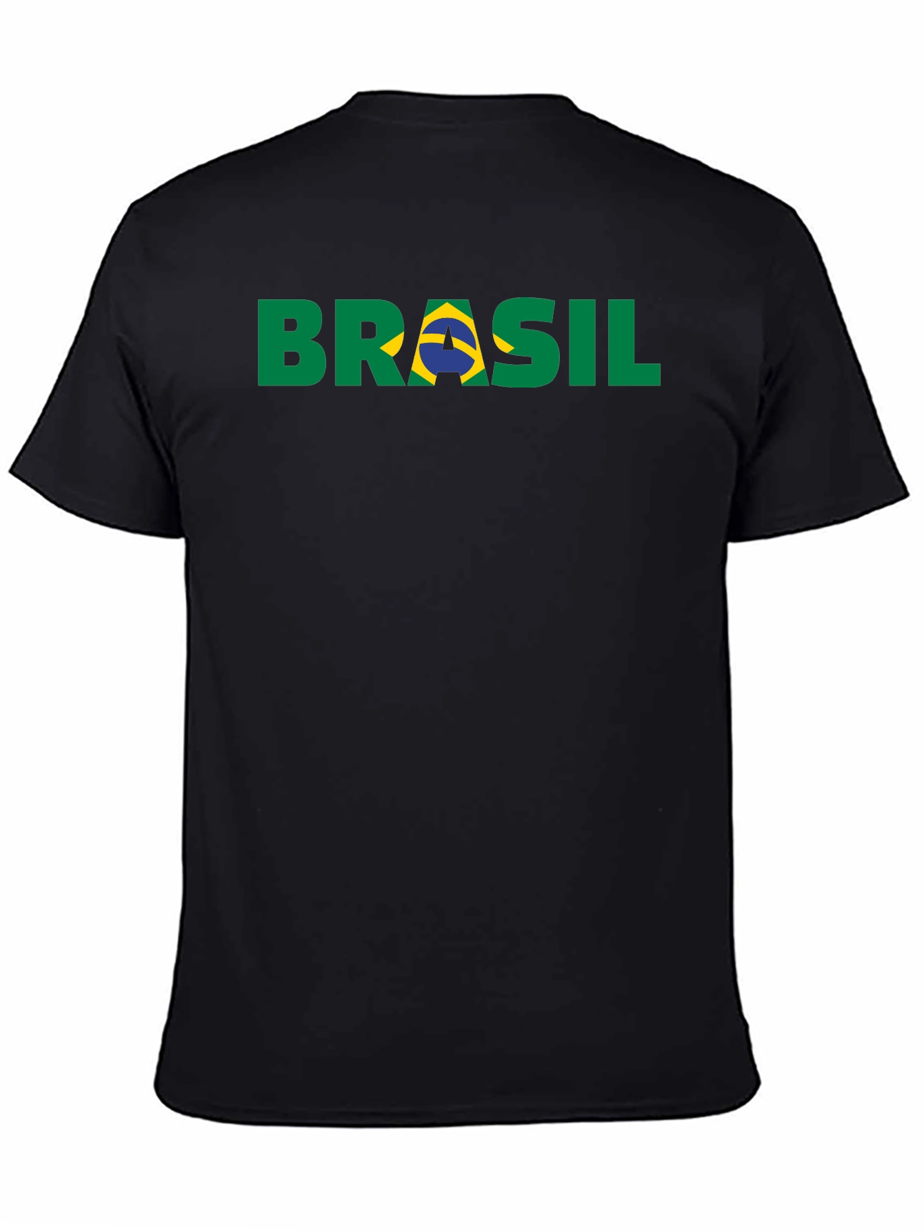 Brasil Graphic Tee - Black Short Sleeve