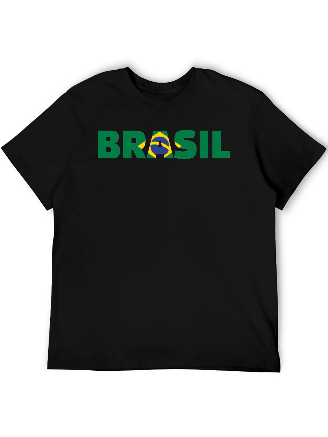 Brasil Graphic Tee - Black Short Sleeve