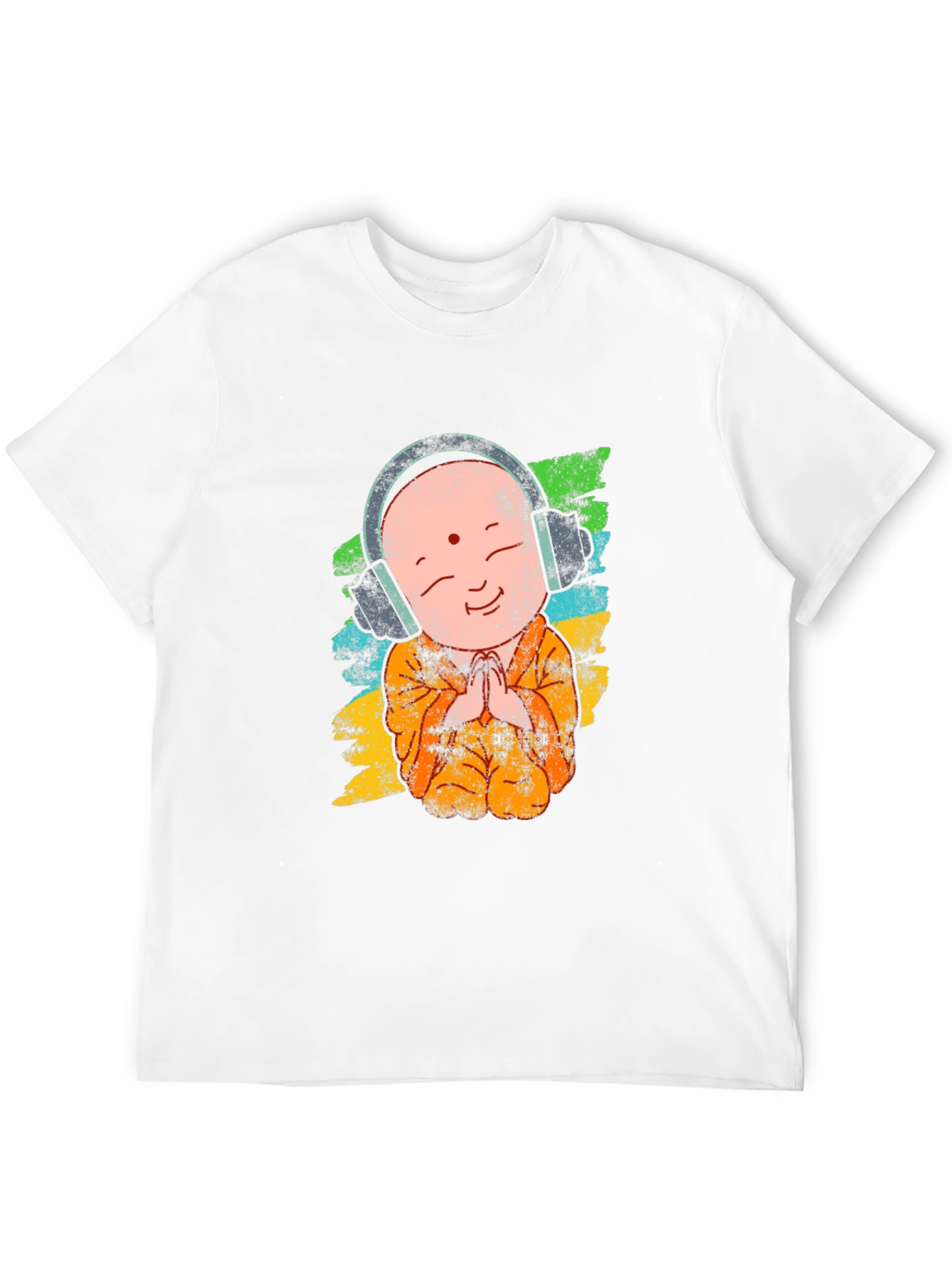 Buddha DJ Graphic Tee - Zen Vibes T-Shirt