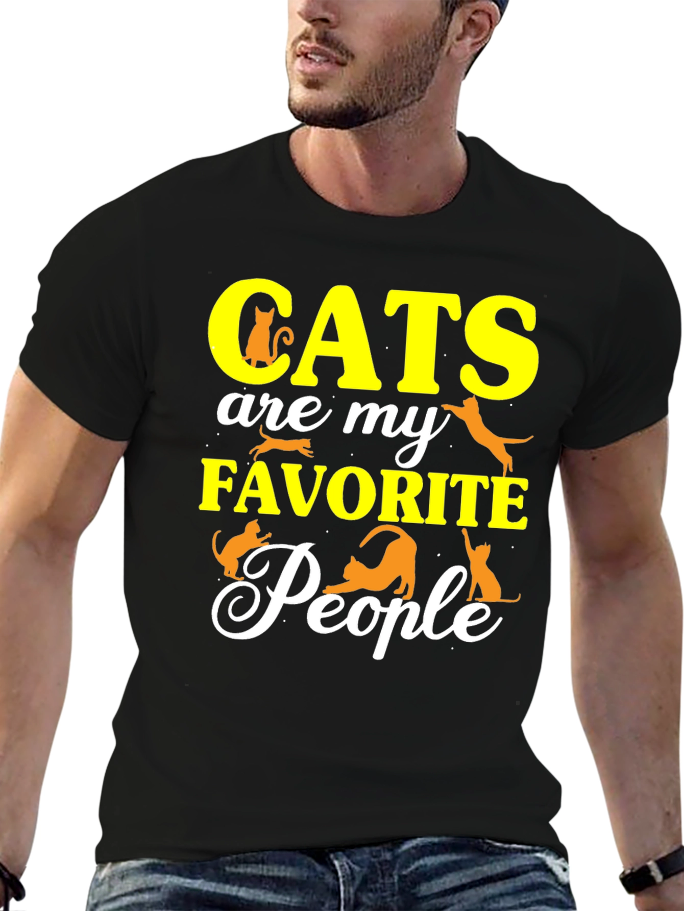Cats Are My Favorite People T-Shirt