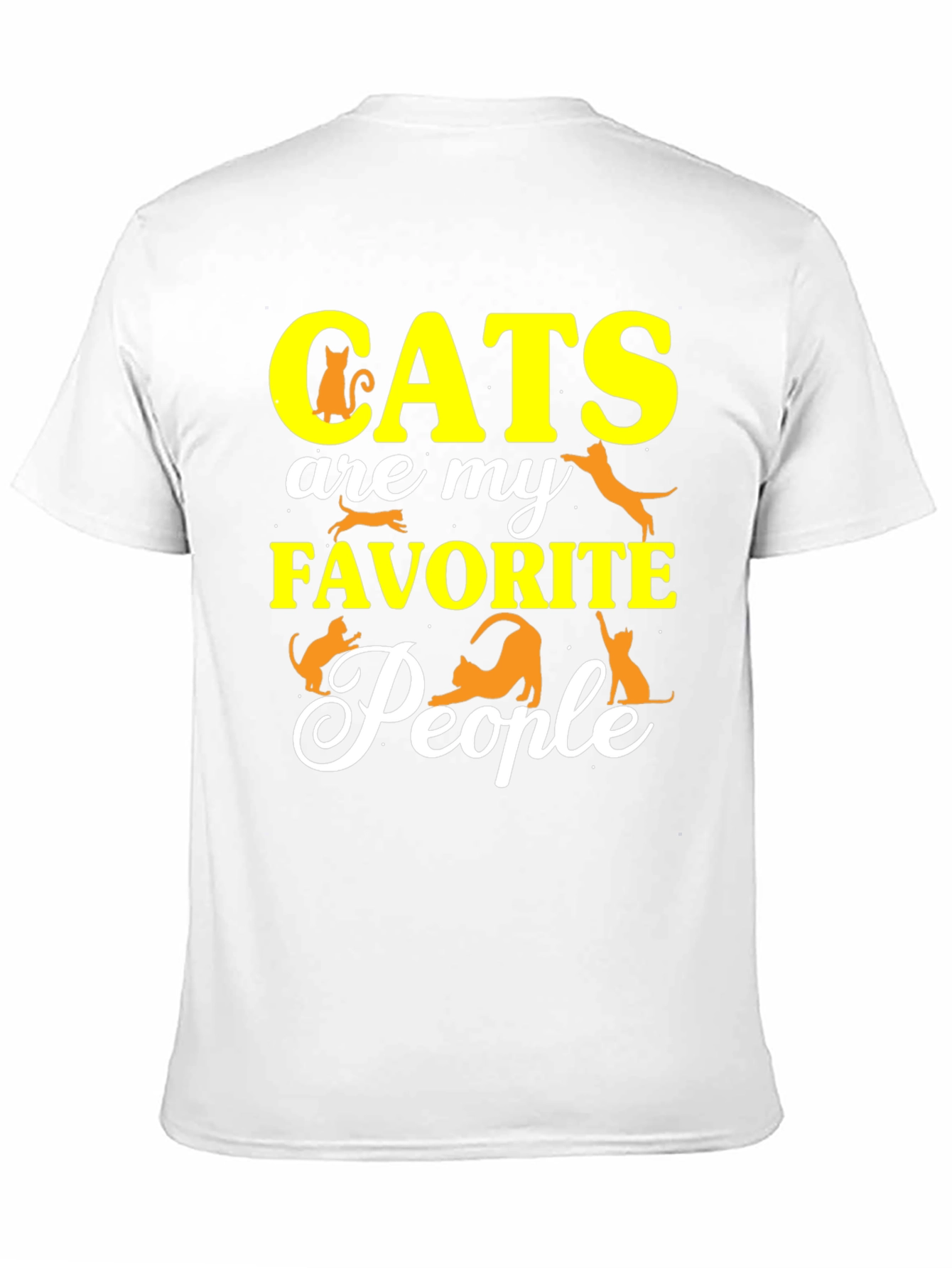 Cats Are My Favorite People T-Shirt