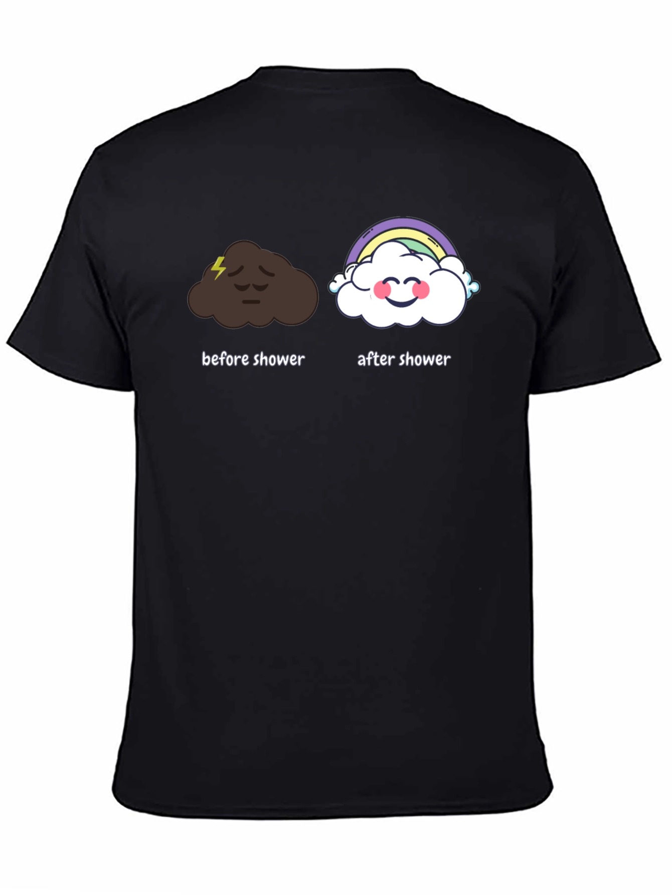 Funny Shower T-Shirt: Before & After