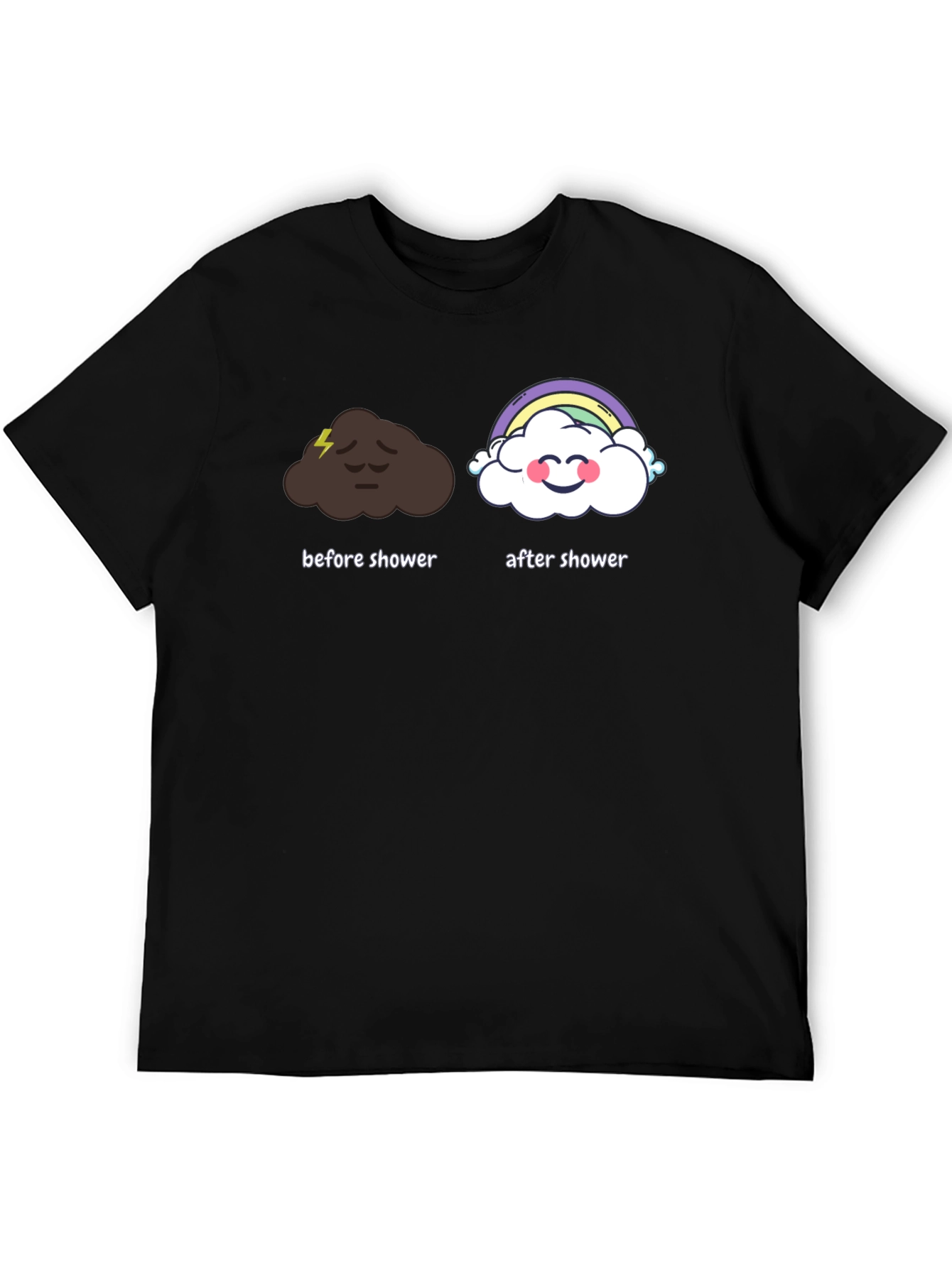 Funny Shower T-Shirt: Before & After