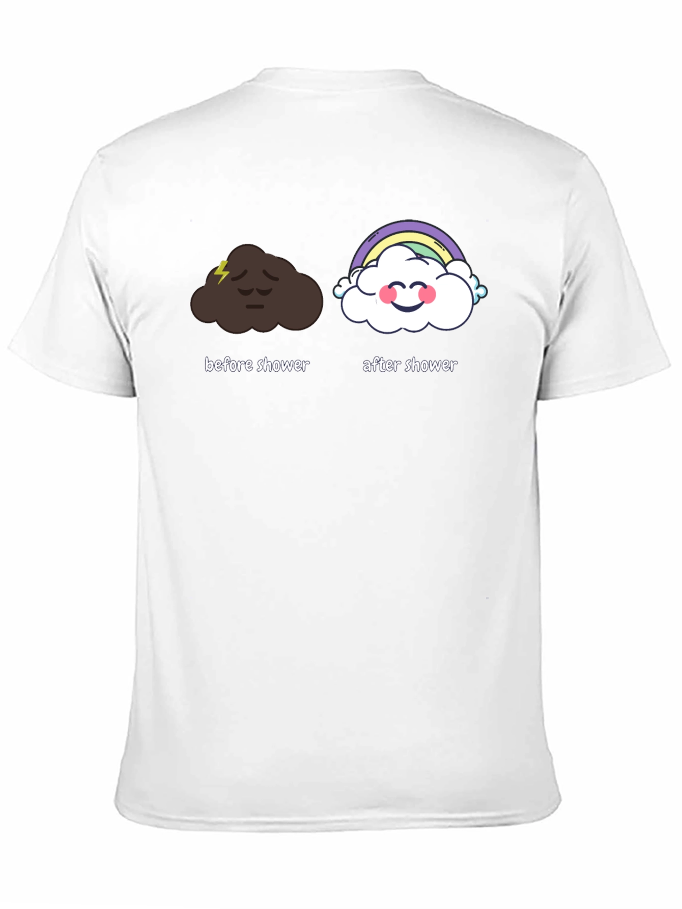 Funny Shower T-Shirt: Before & After
