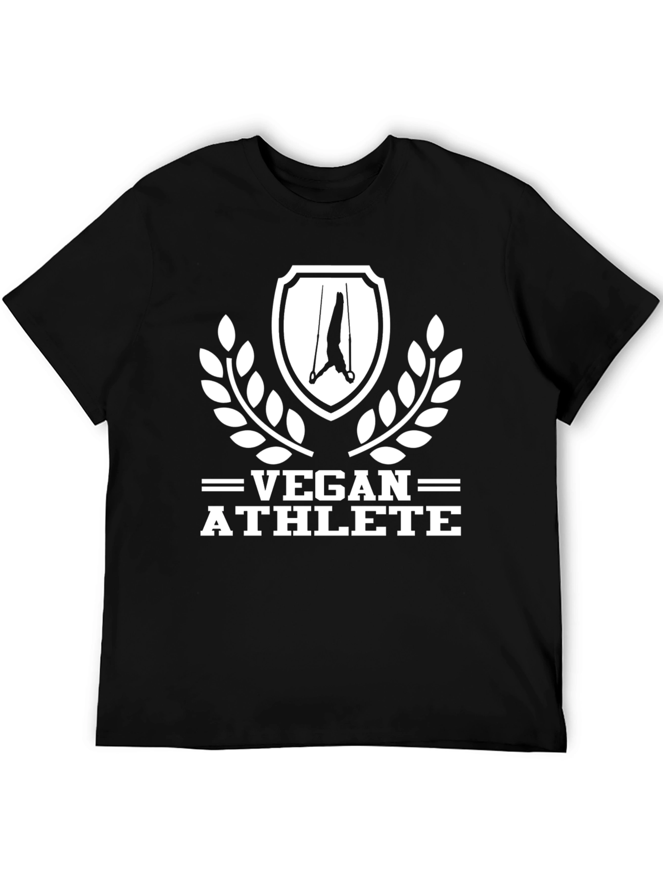 Vegan Athlete Black T-Shirt