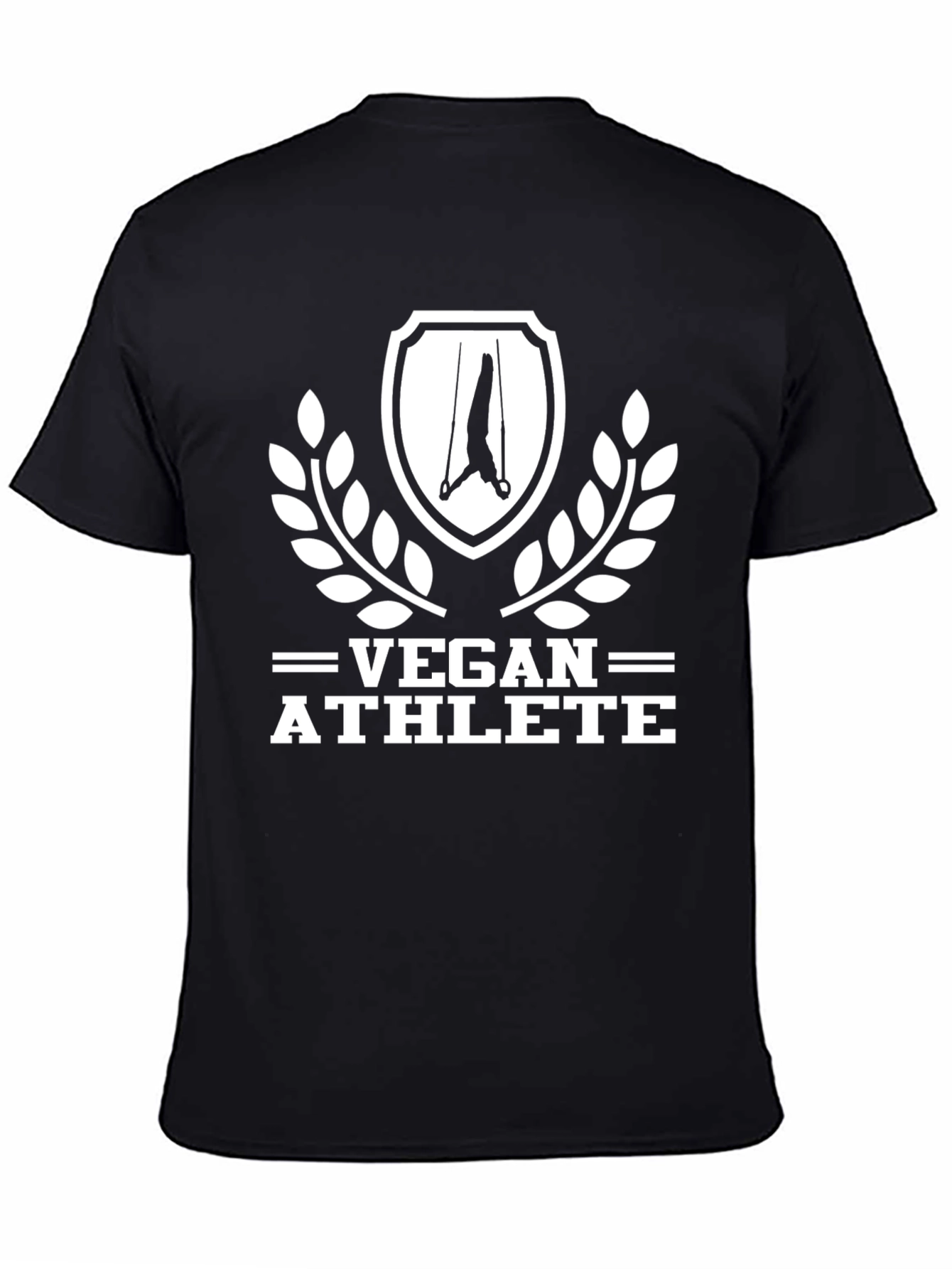 Vegan Athlete Black T-Shirt