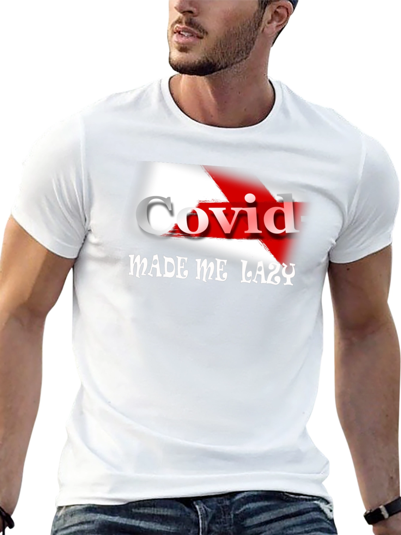 COVID Made Me Lazy Graphic Tee
