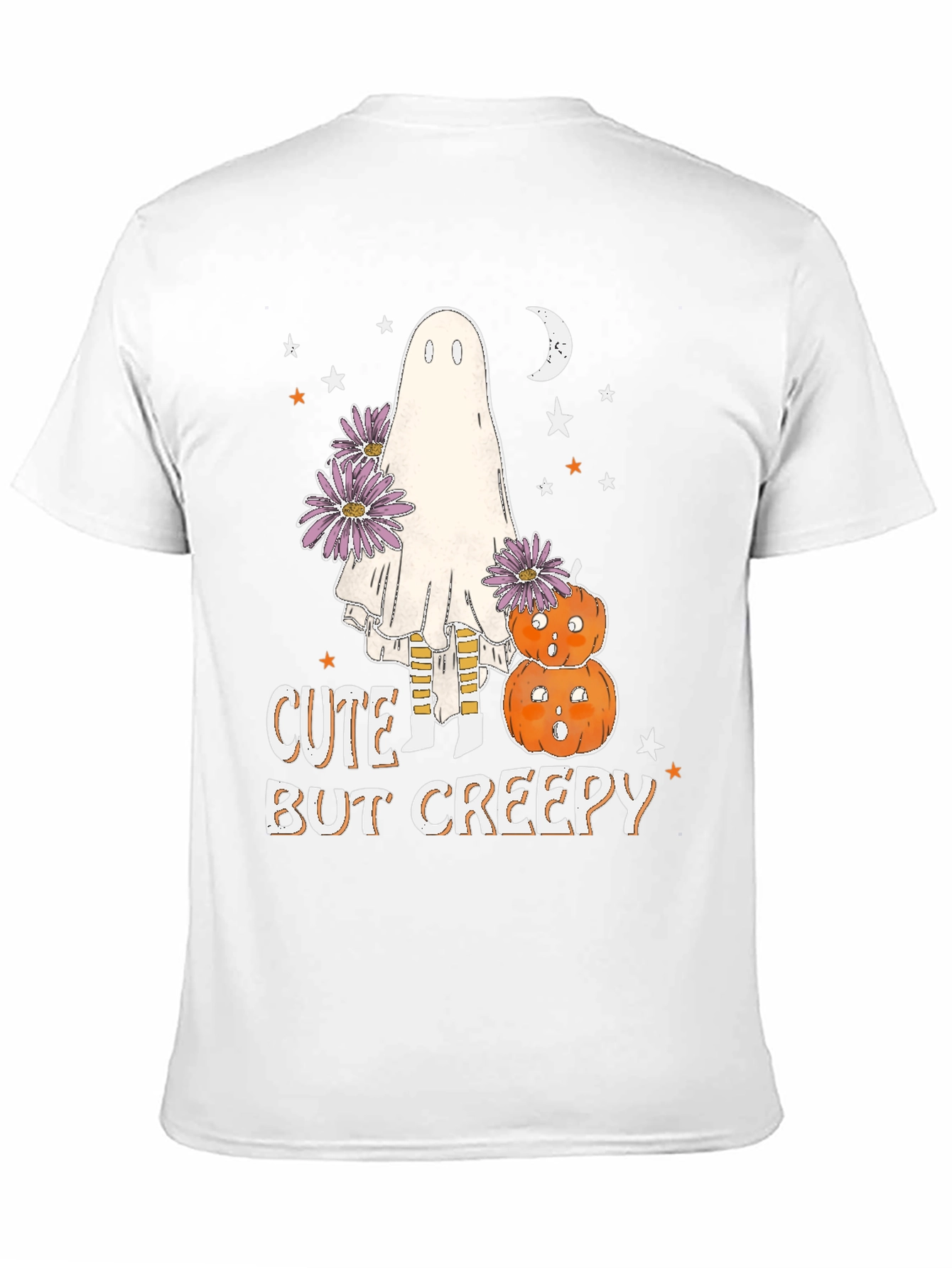 Cute But Creepy Halloween Ghost T-Shirt