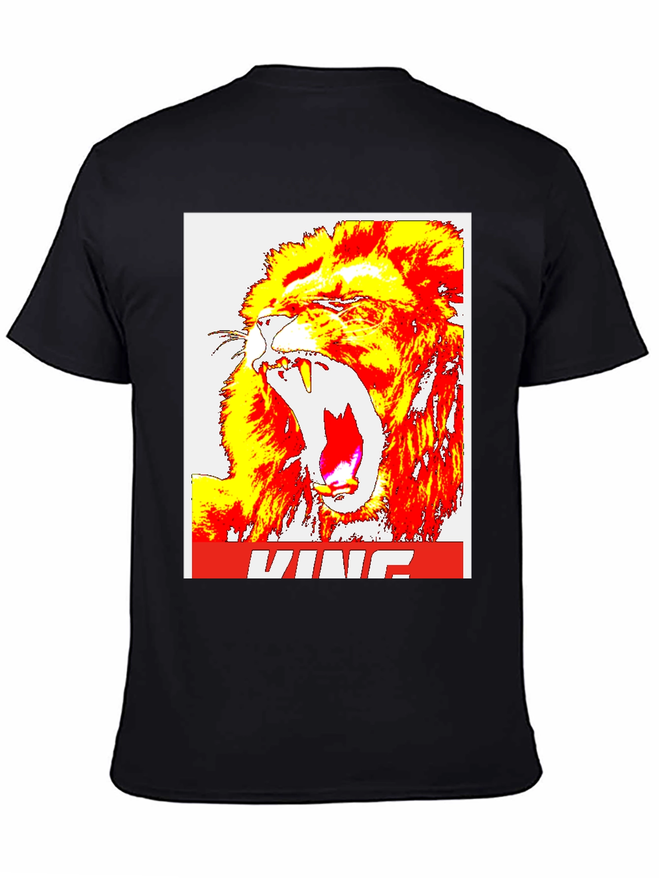 King Lion Graphic Tee - Bold Statement T-Shirt