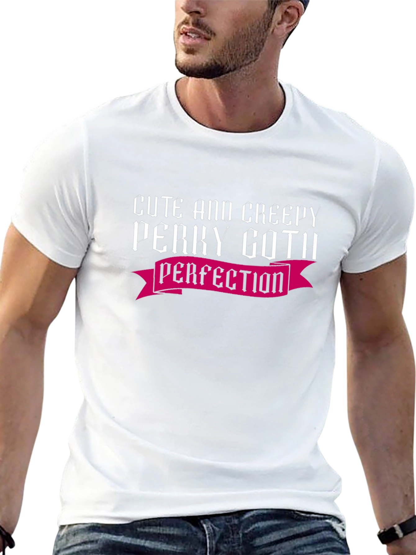Cute & Creepy Perky Goth Perfection T-Shirt