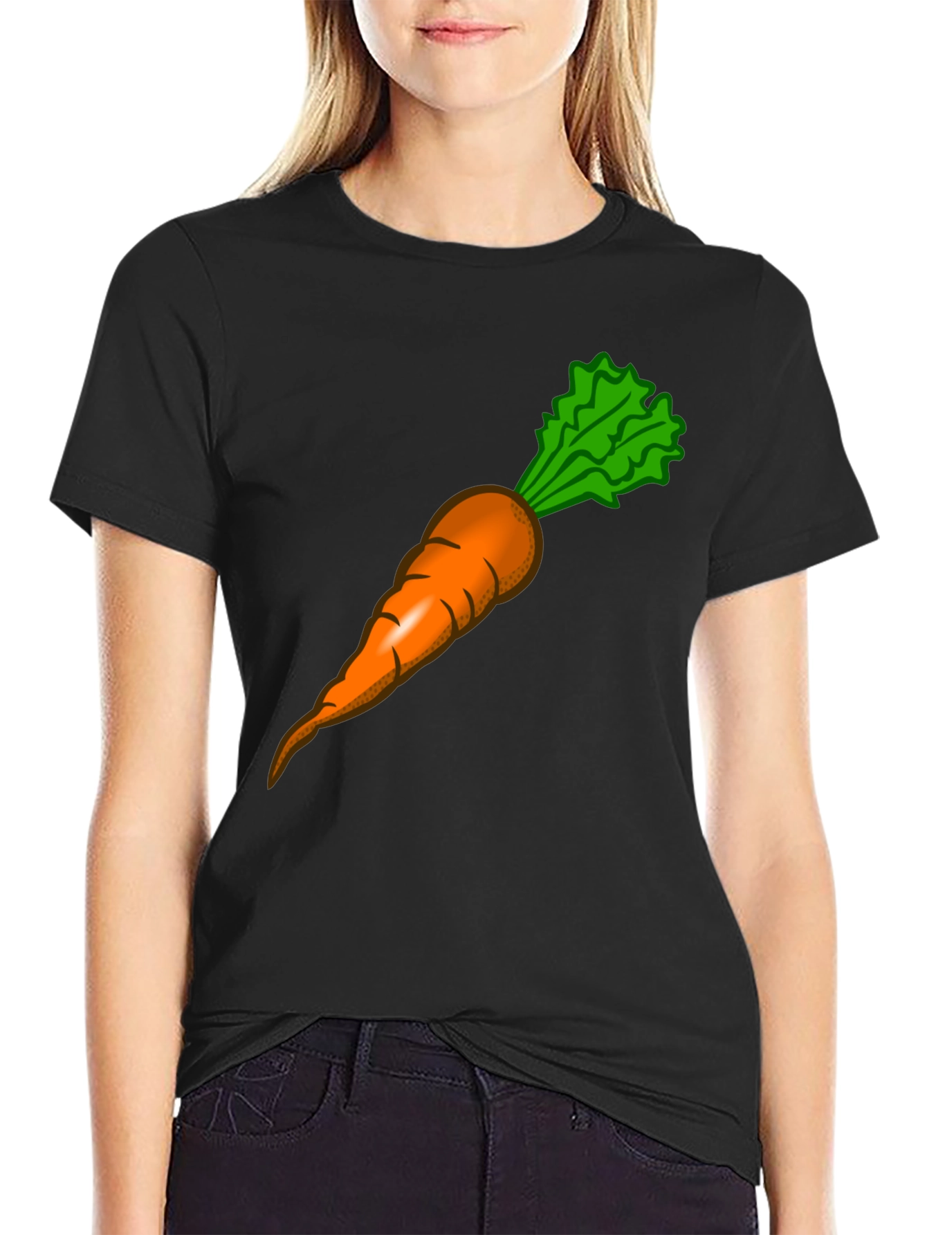 Carrot Graphic Tee - Vegetable Lovers T-Shirt