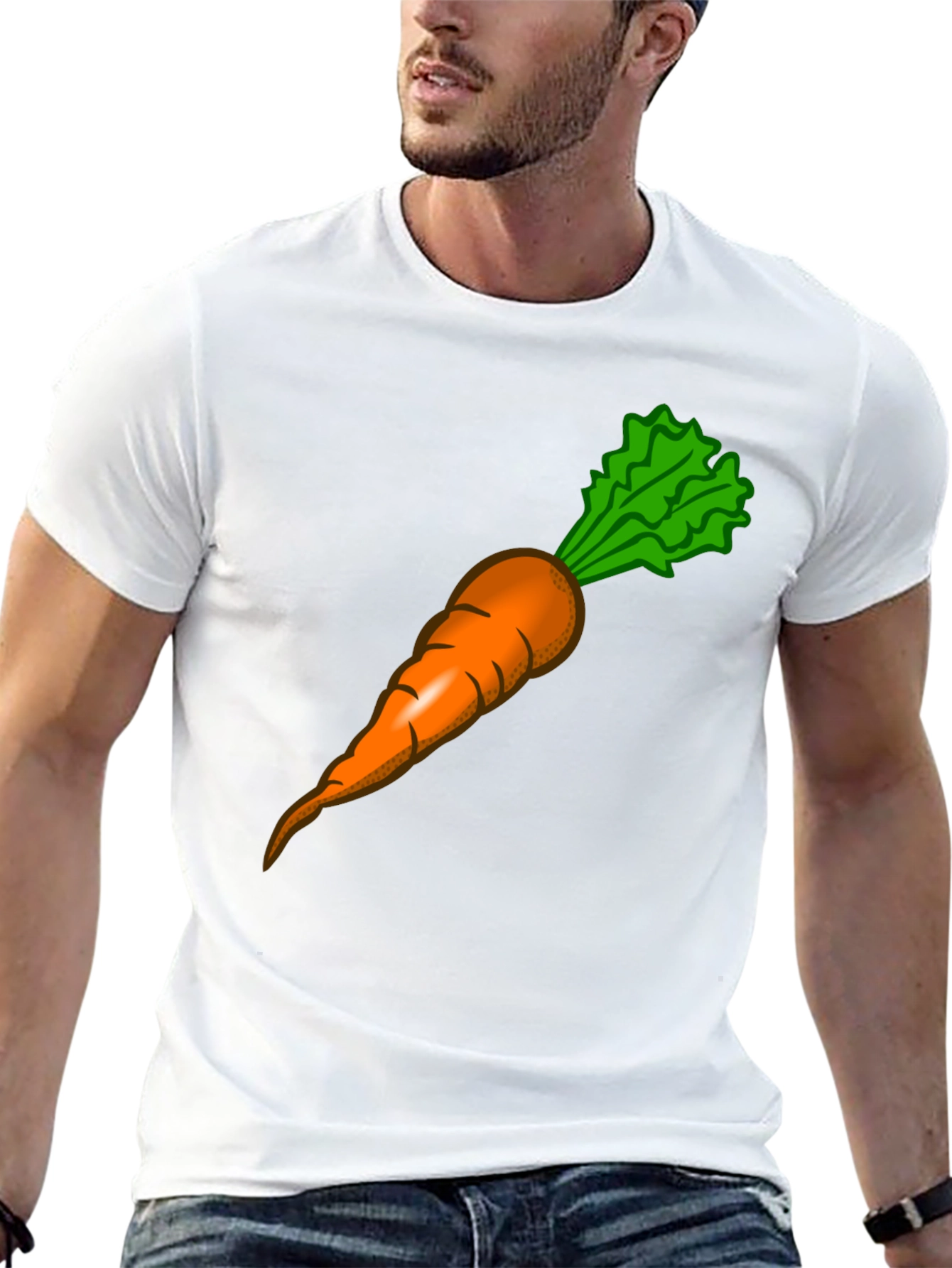 Carrot Graphic Tee - Vegetable Lovers T-Shirt