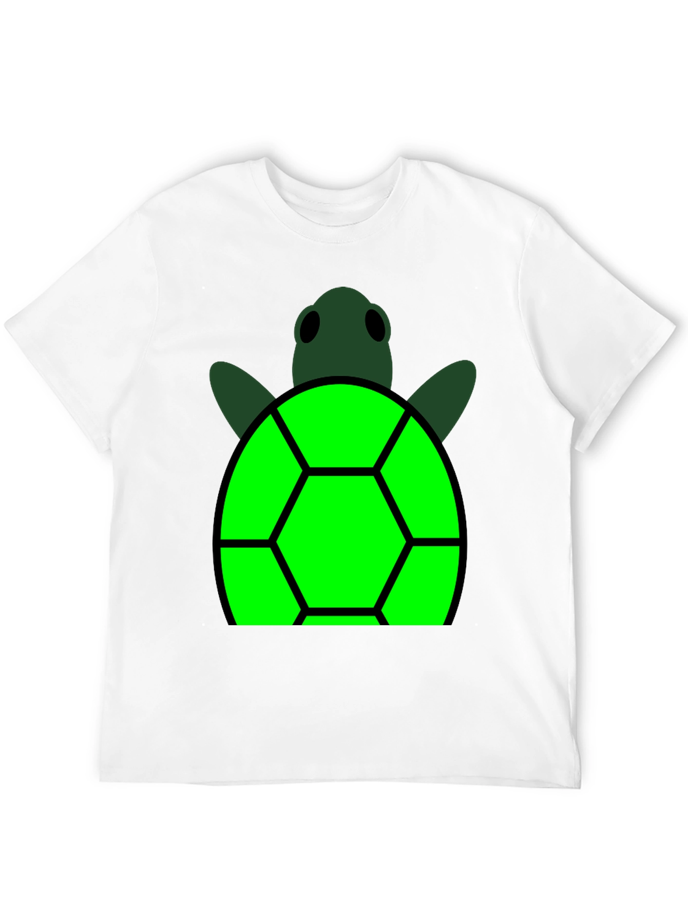 Turtle Graphic Black T-Shirt