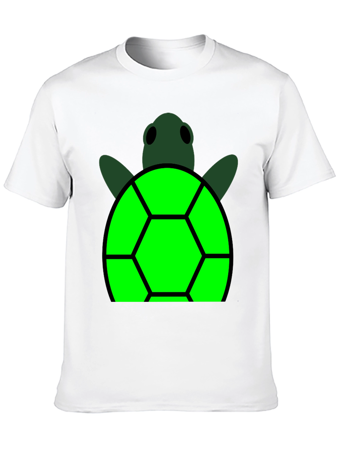 Turtle Graphic Black T-Shirt