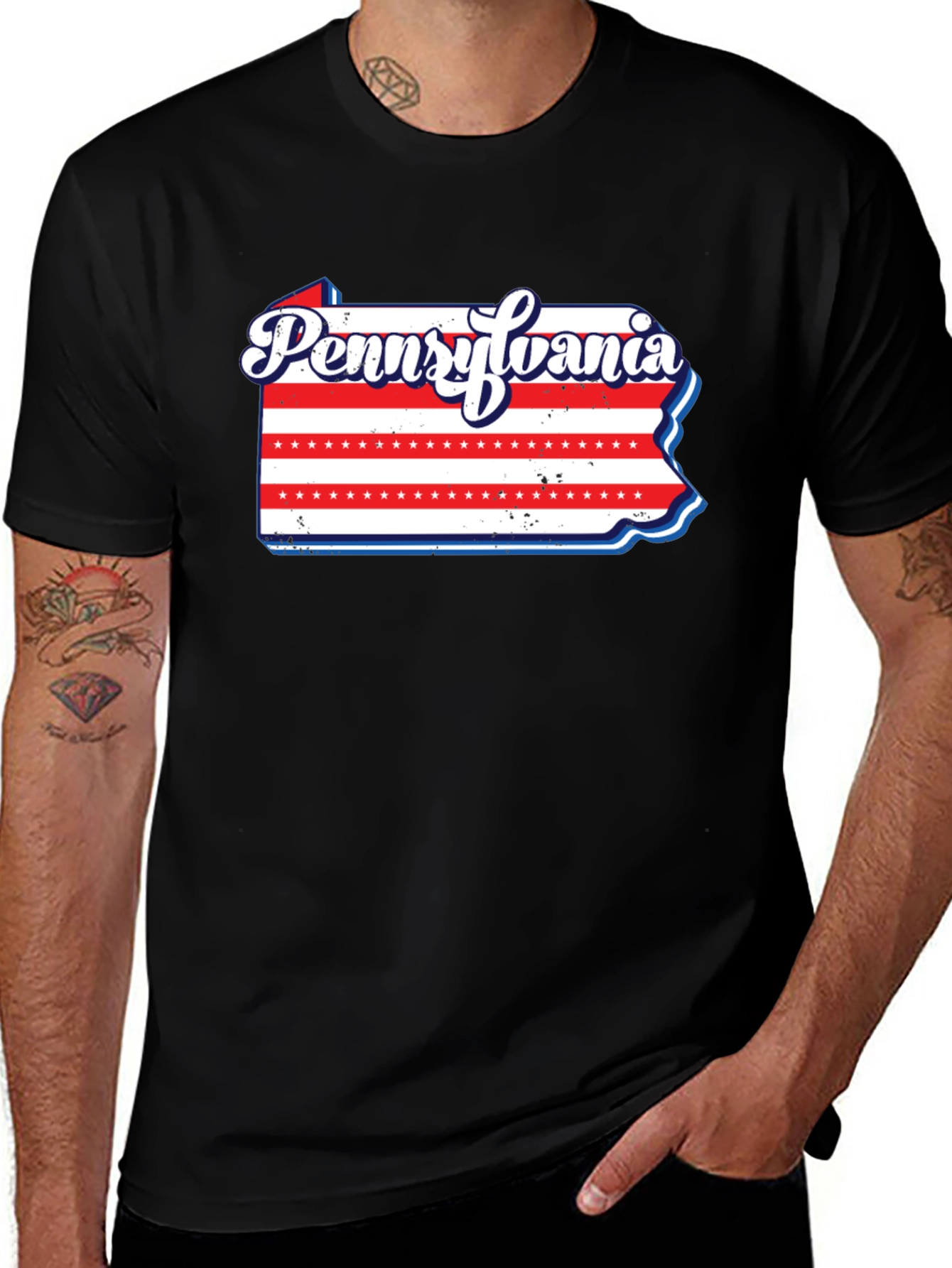Pennsylvania State Pride Graphic T-Shirt