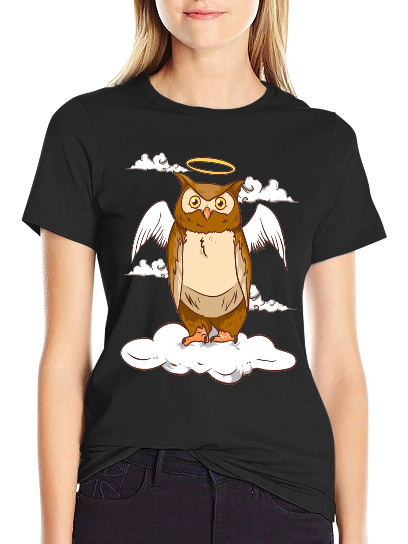 Angel Owl T-Shirt - Unisex Graphic Tee