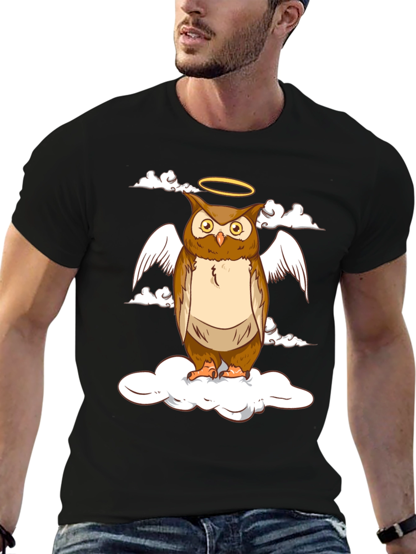 Angel Owl T-Shirt - Unisex Graphic Tee