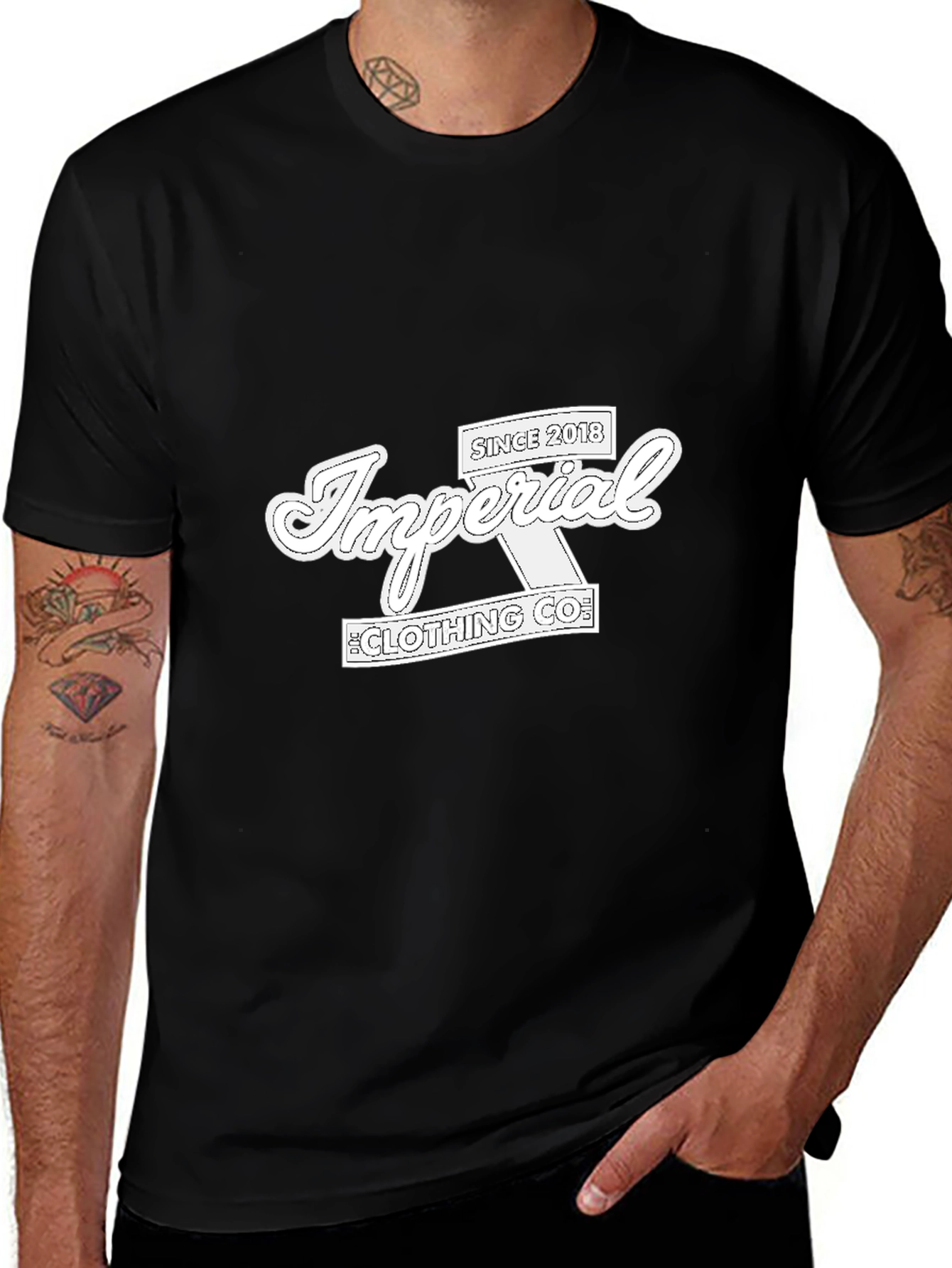 Imperial Clothing Co. T-Shirt - Since 2018 - Black