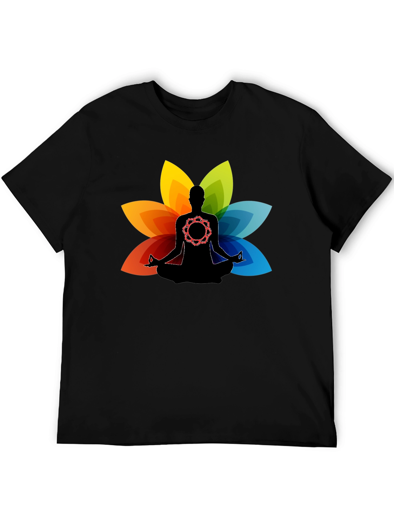 Meditative Mandala Lotus T-Shirt
