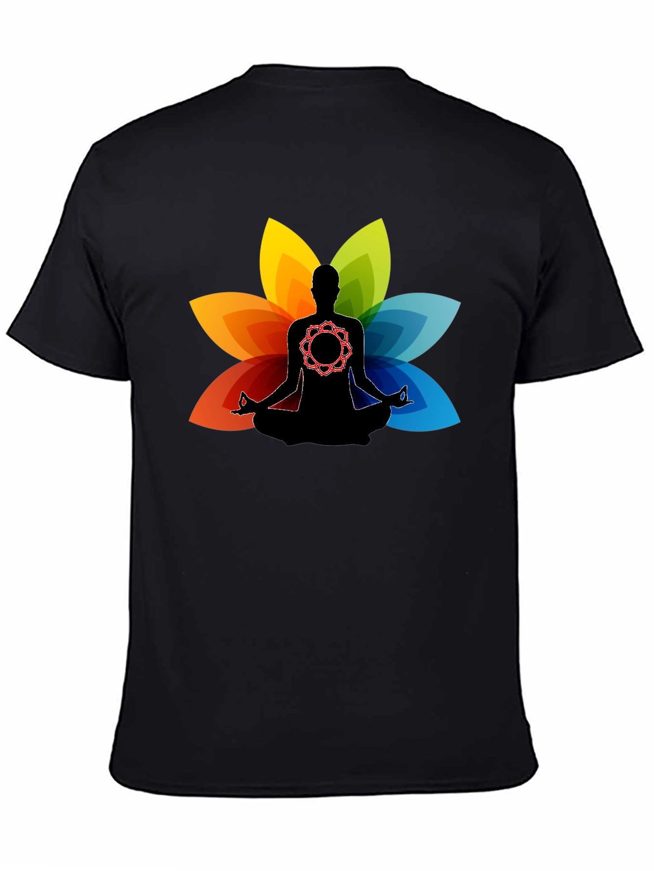 Meditative Mandala Lotus T-Shirt