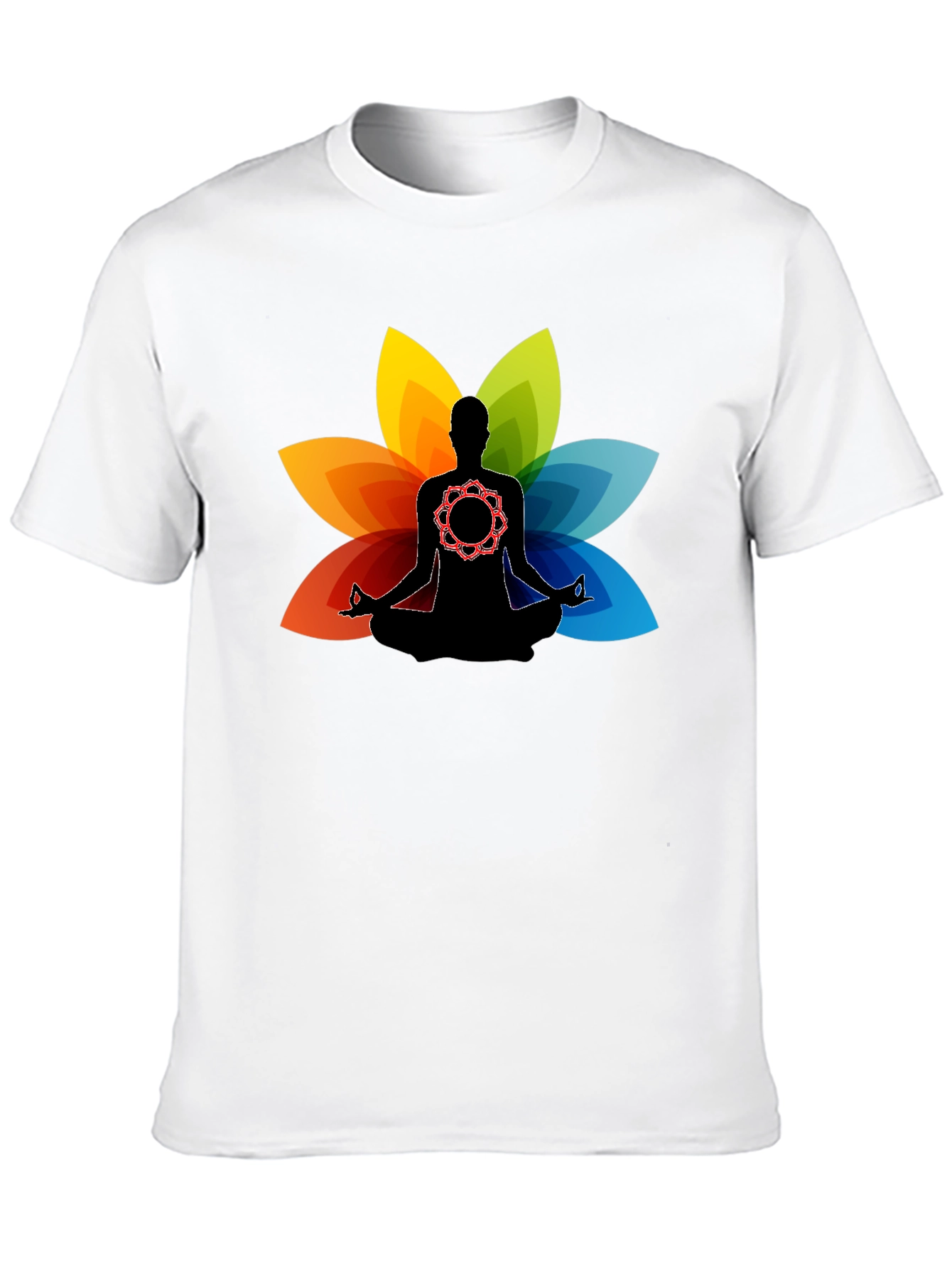 Meditative Mandala Lotus T-Shirt