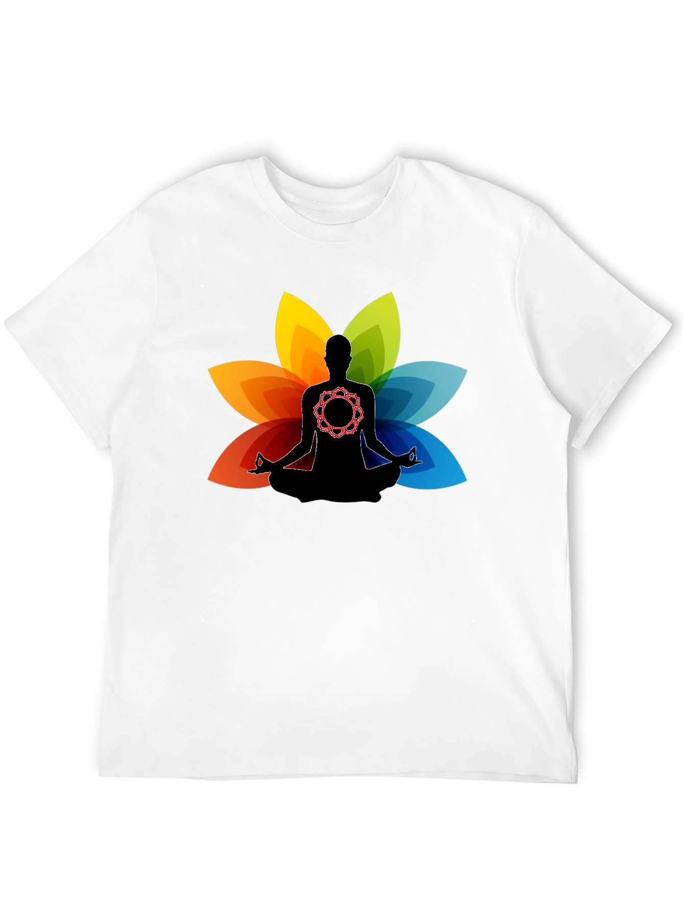 Meditative Mandala Lotus T-Shirt