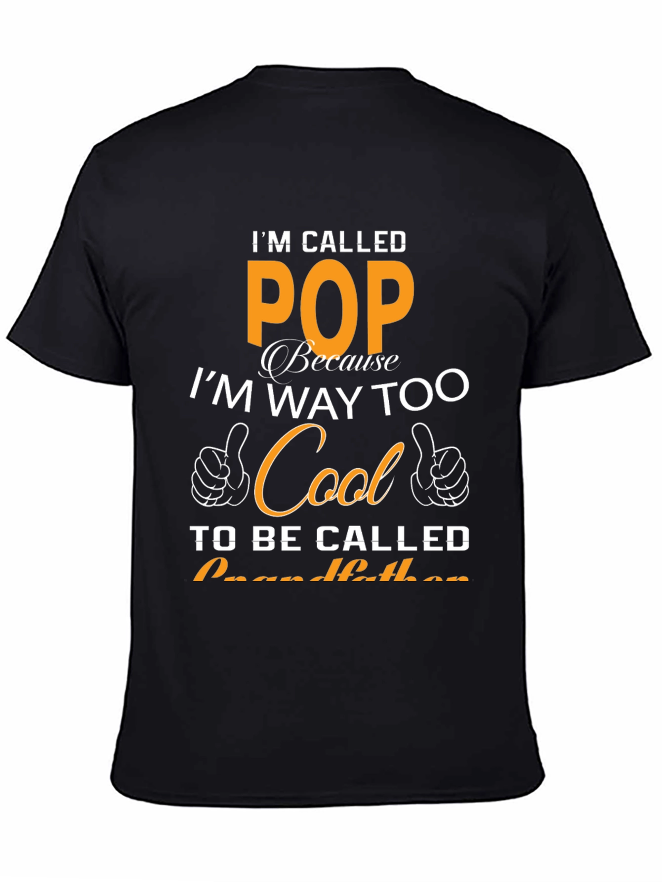 Cool Pop T-Shirt - Grandfather Gift