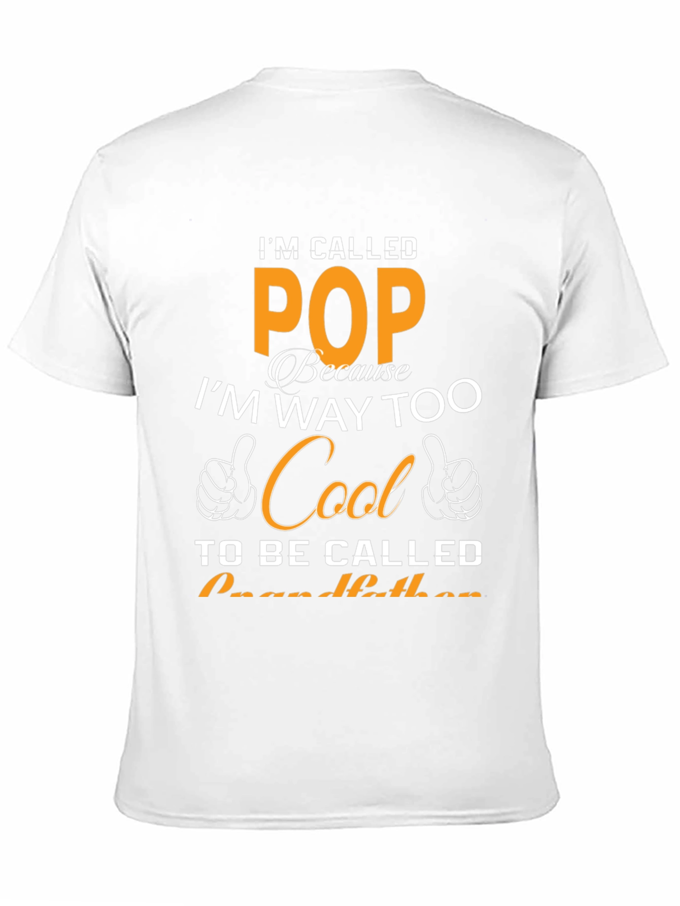 Cool Pop T-Shirt - Grandfather Gift