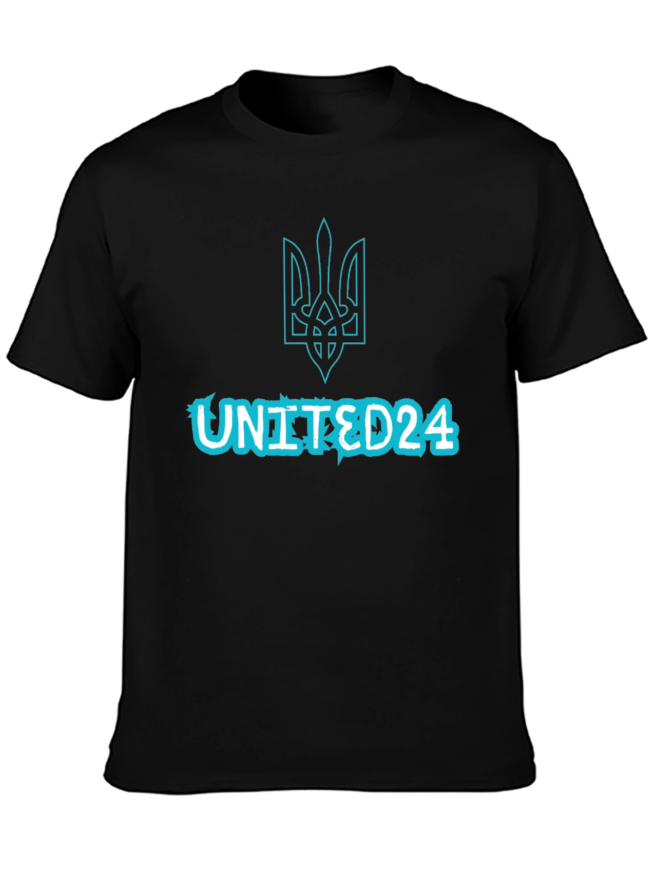 UNITED24 Trident Graphic Tee - Ukraine Support