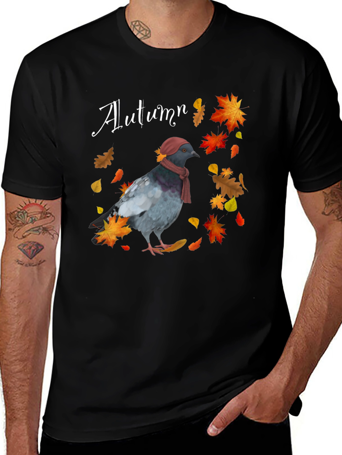 Autumn Pigeon T-Shirt