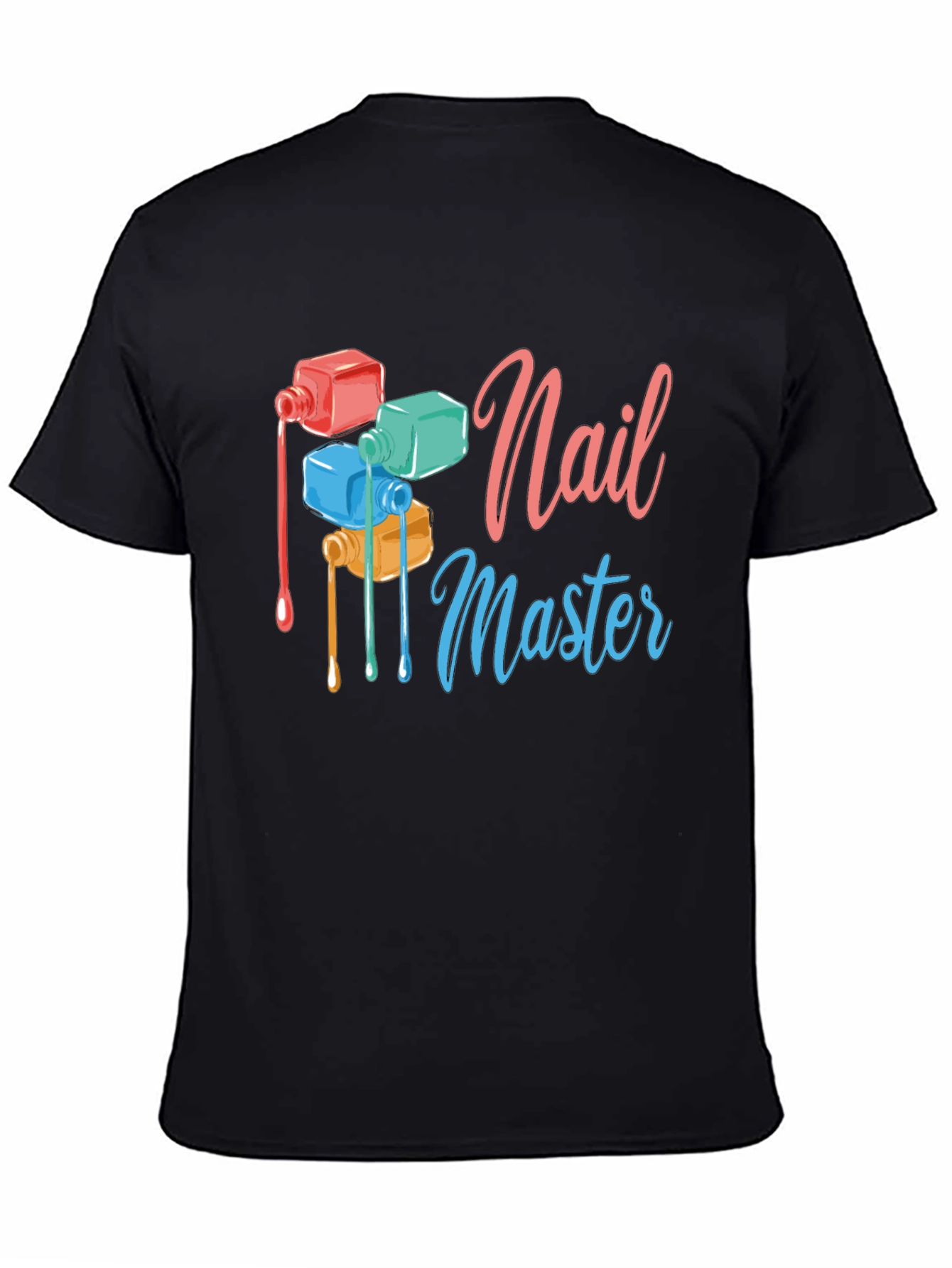 Nail Master Graphic T-Shirt - Trendy Design