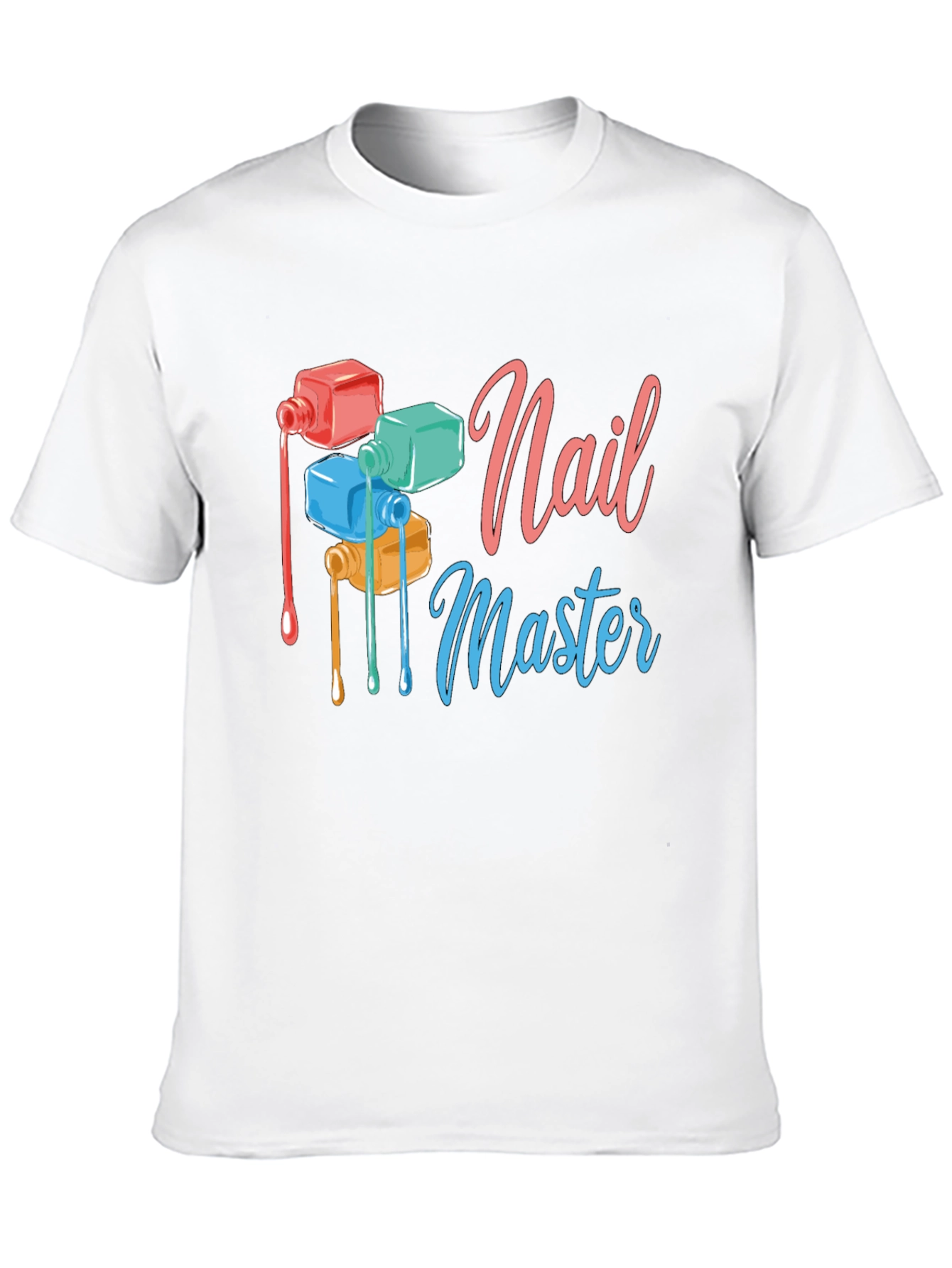 Nail Master Graphic T-Shirt - Trendy Design